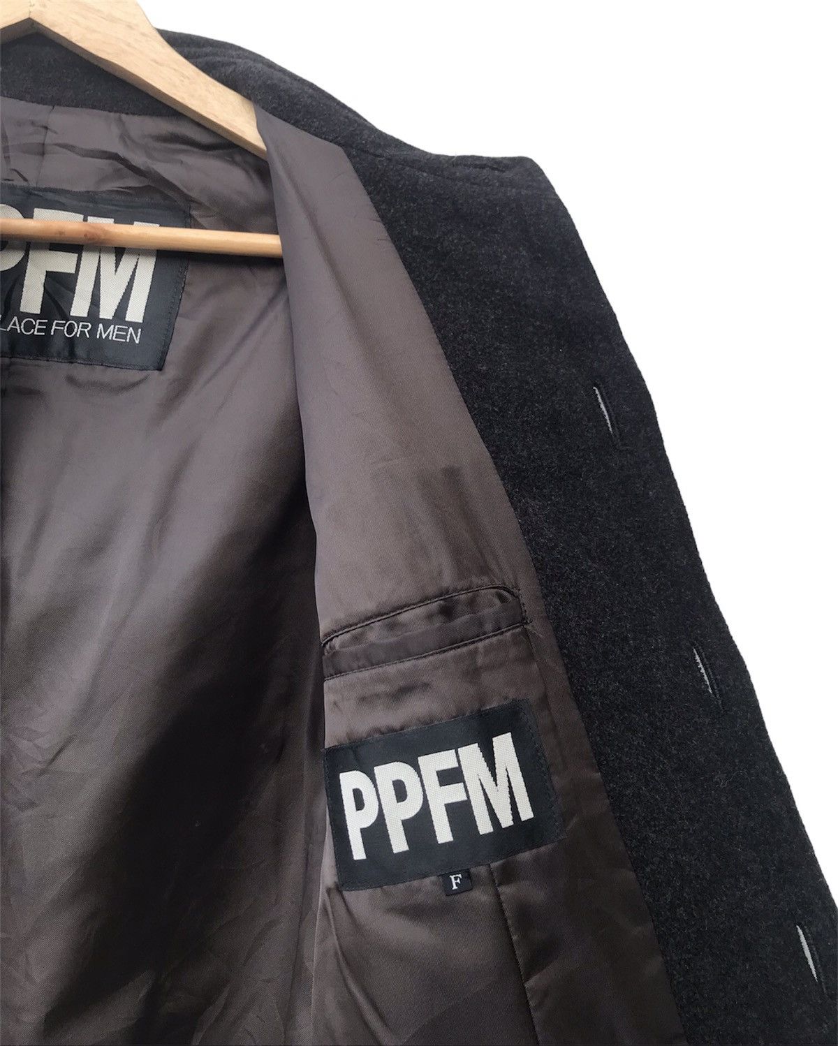If Six Was Nine × Le Grande Bleu (L.G.B.) × PPFM PPFM Wool Blend Jacket Size US M / EU 48-50 / 2 - 4 Thumbnail