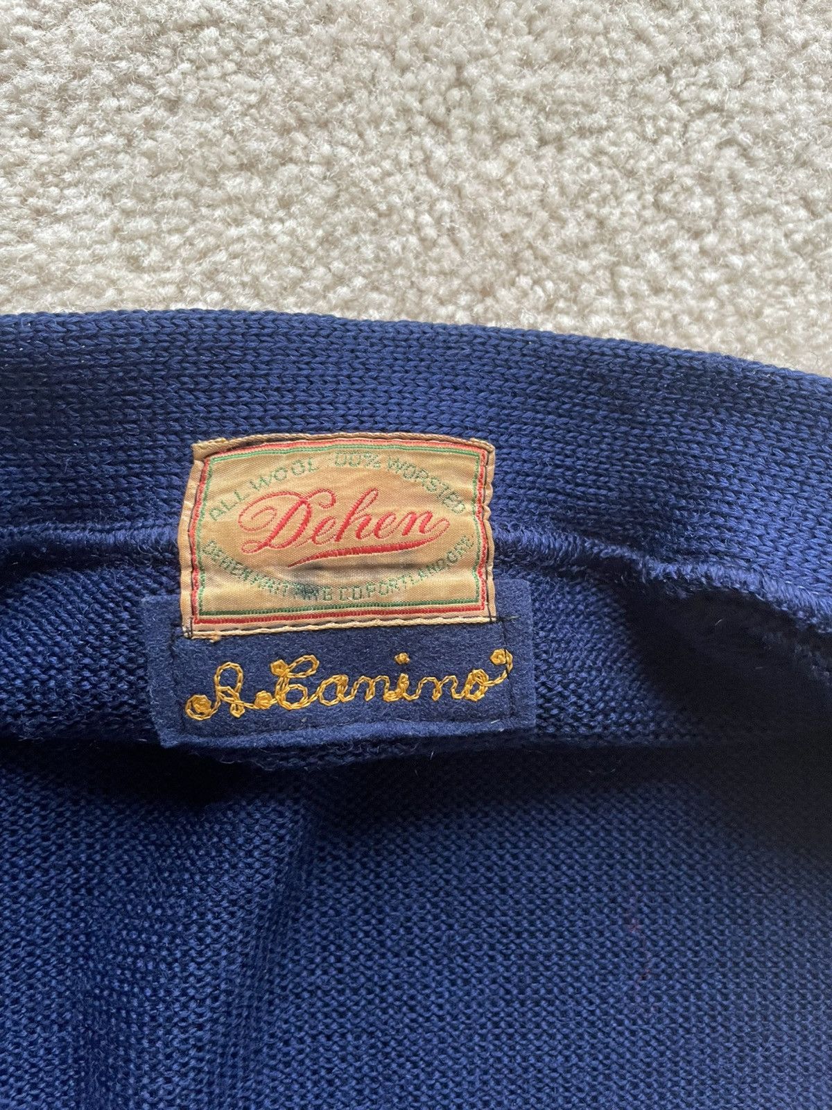 Vintage Letterman Cardigan Size US M / EU 48-50 / 2 - 2 Thumbnail