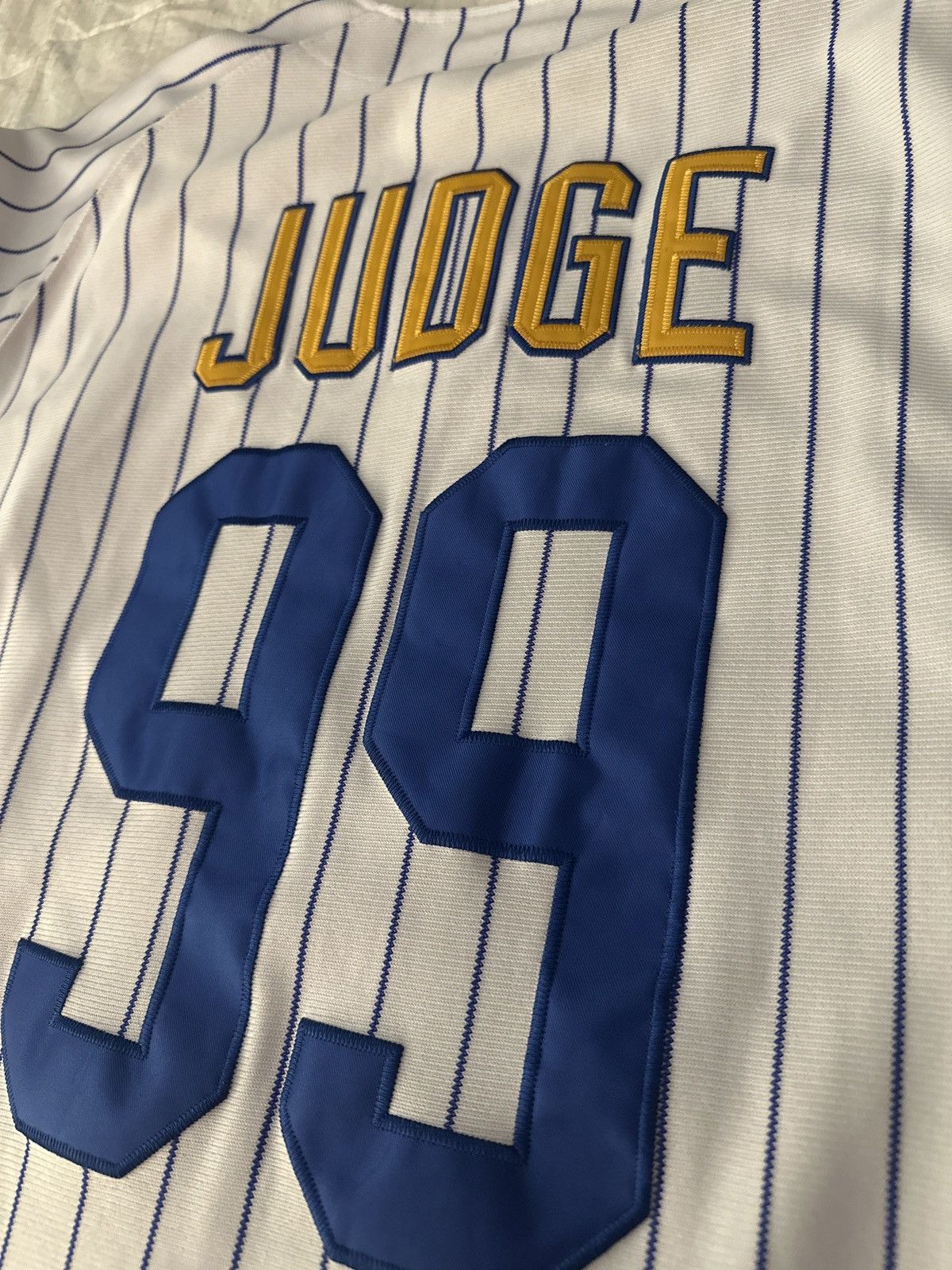Other Aaron Judge Linden Lions High School baseball jersey Size US L / EU 52-54 / 3 - 6 Thumbnail