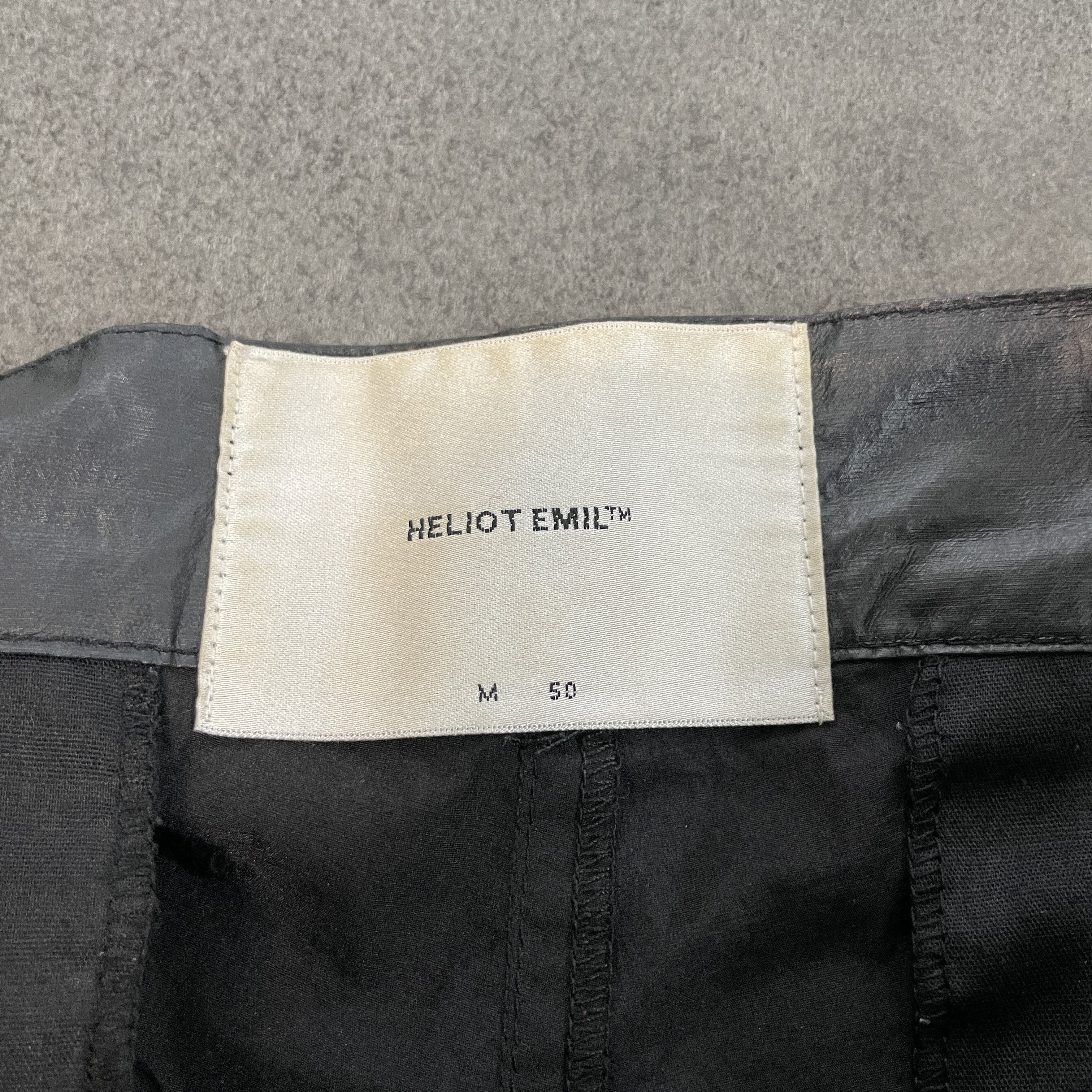 Heliot Emil *Final Drop* 18FW Heliot Emil Nylon Cargo Pants Size US 32 / EU 48 - 8 Thumbnail