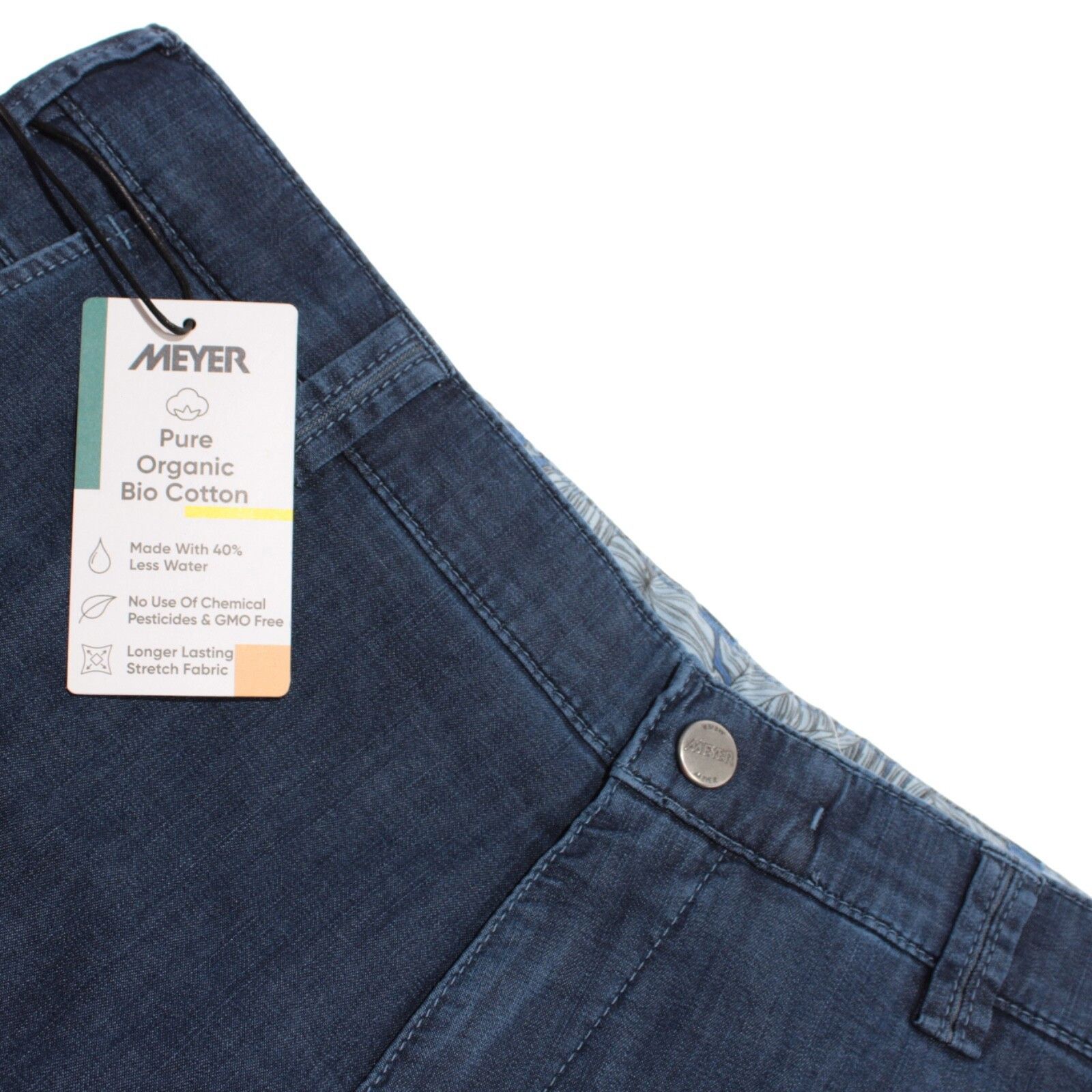 Other Meyer New with tags Chino Size 34 US In Blue Size US 34 / EU 50 - 1 Thumbnail