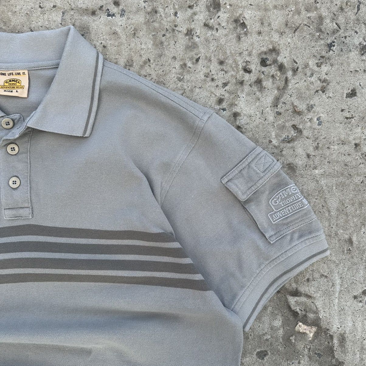 Camel × Japanese Brand Vintage Japanese Style Camel Trophy Polo T-shirts Y2K 00s Size US L / EU 52-54 / 3 - 4 Thumbnail