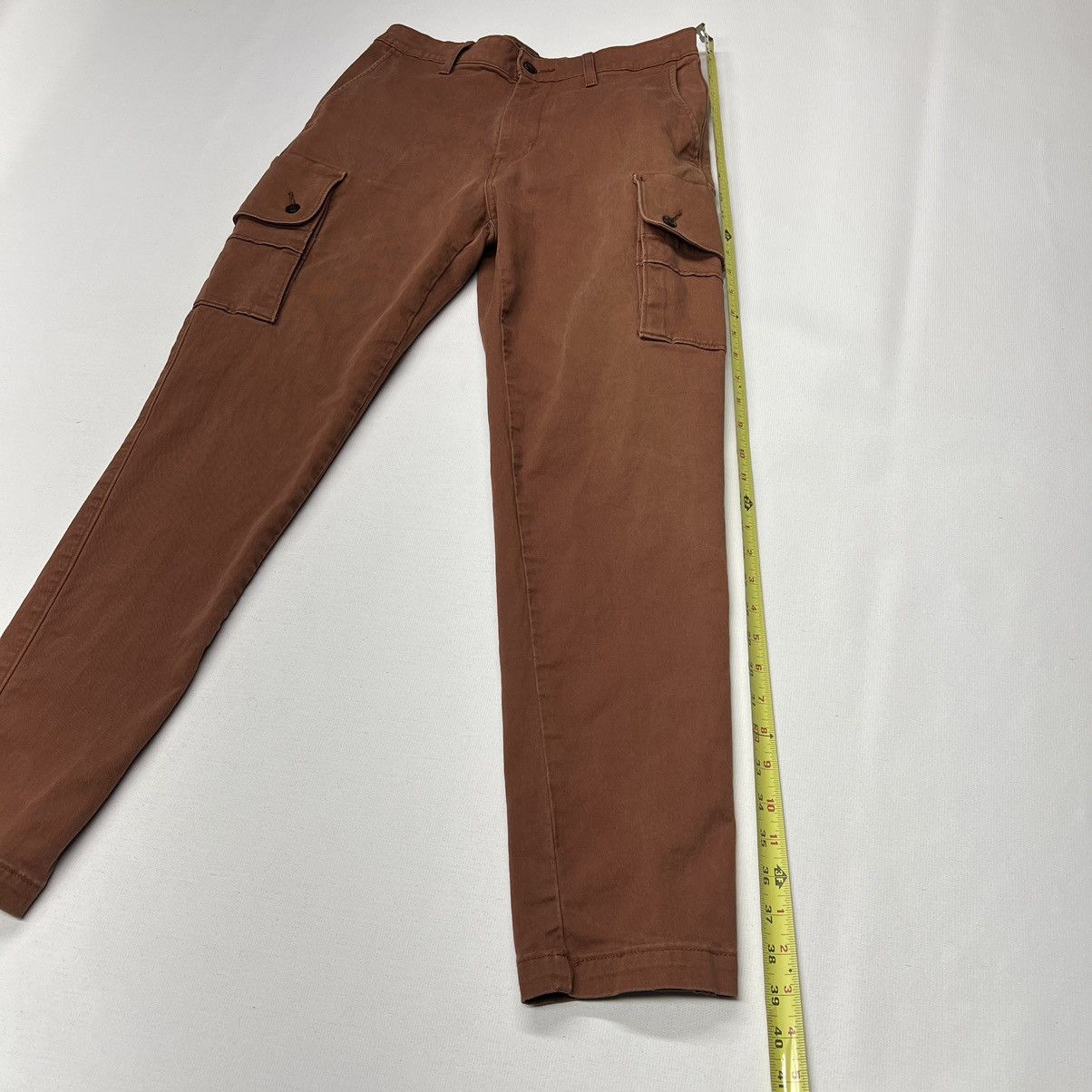 Levi's Levis Cargo Pants Brown Slim Taper Pocket Workwear Utility Size US 29 - 17 Thumbnail
