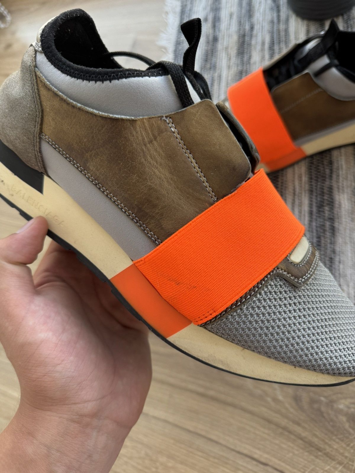 Balenciaga Balenciaga Race Runner Vintage Woman Sneakers Shoes Size 39 Size US 8.5 / IT 38.5 - 5 Thumbnail
