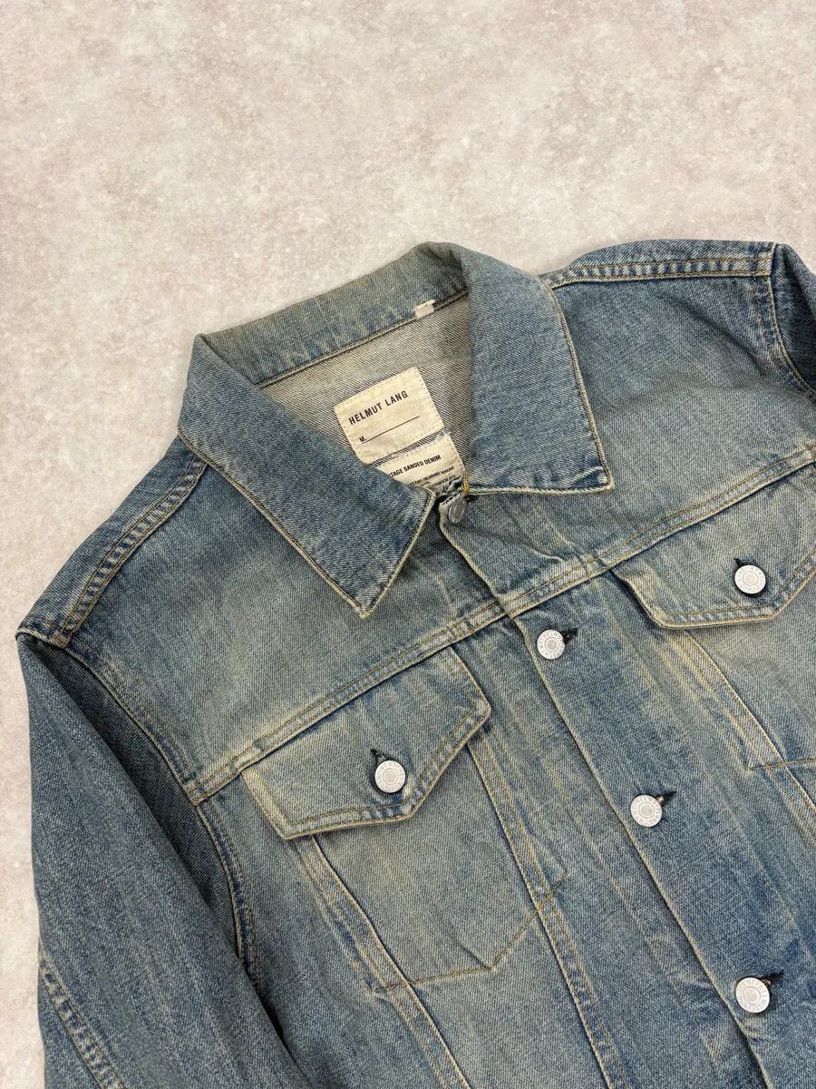 Helmut Lang AW1999 Helmut Lang Blue Faded Denim Jacket Size US L / EU 52-54 / 3 - 4 Thumbnail