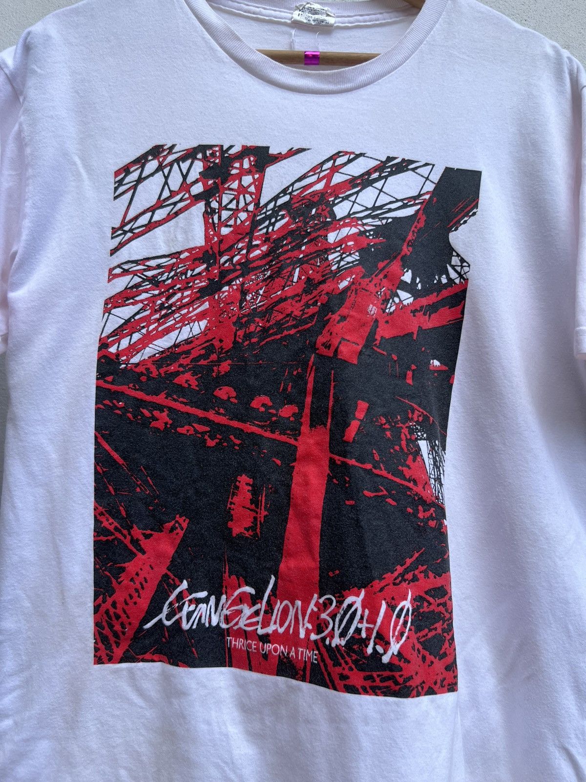 Anime Vintage Evangelion 3.0 + 1.0 Thrice Upon a Time Anime Tee Size US L / EU 52-54 / 3 - 2 Thumbnail
