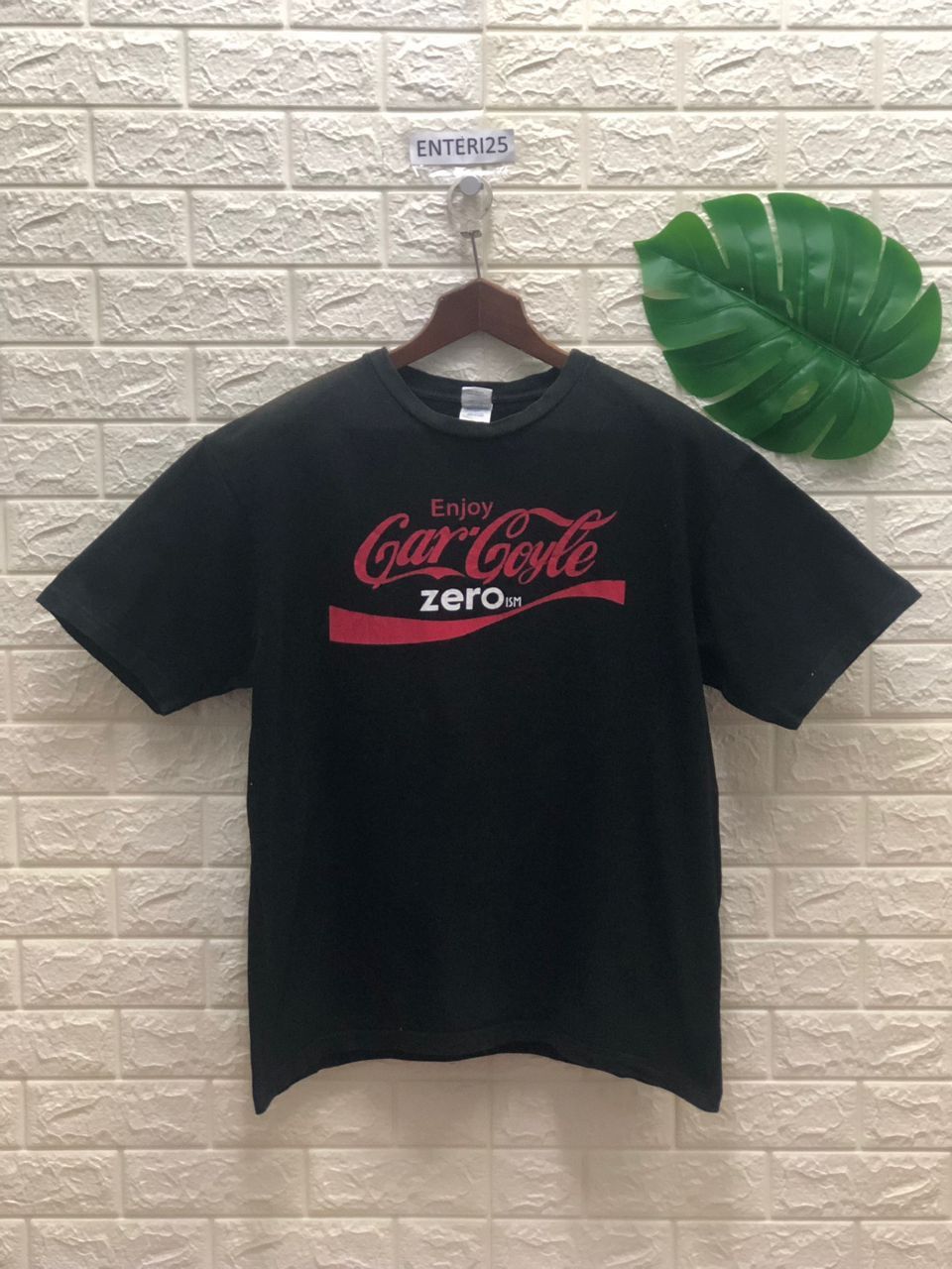 Vintage vintage 🔥 VTG GARGOYLE THRASH METAL BAND coca cola zeroism Size US XL / EU 56 / 4 - 1 Thumbnail