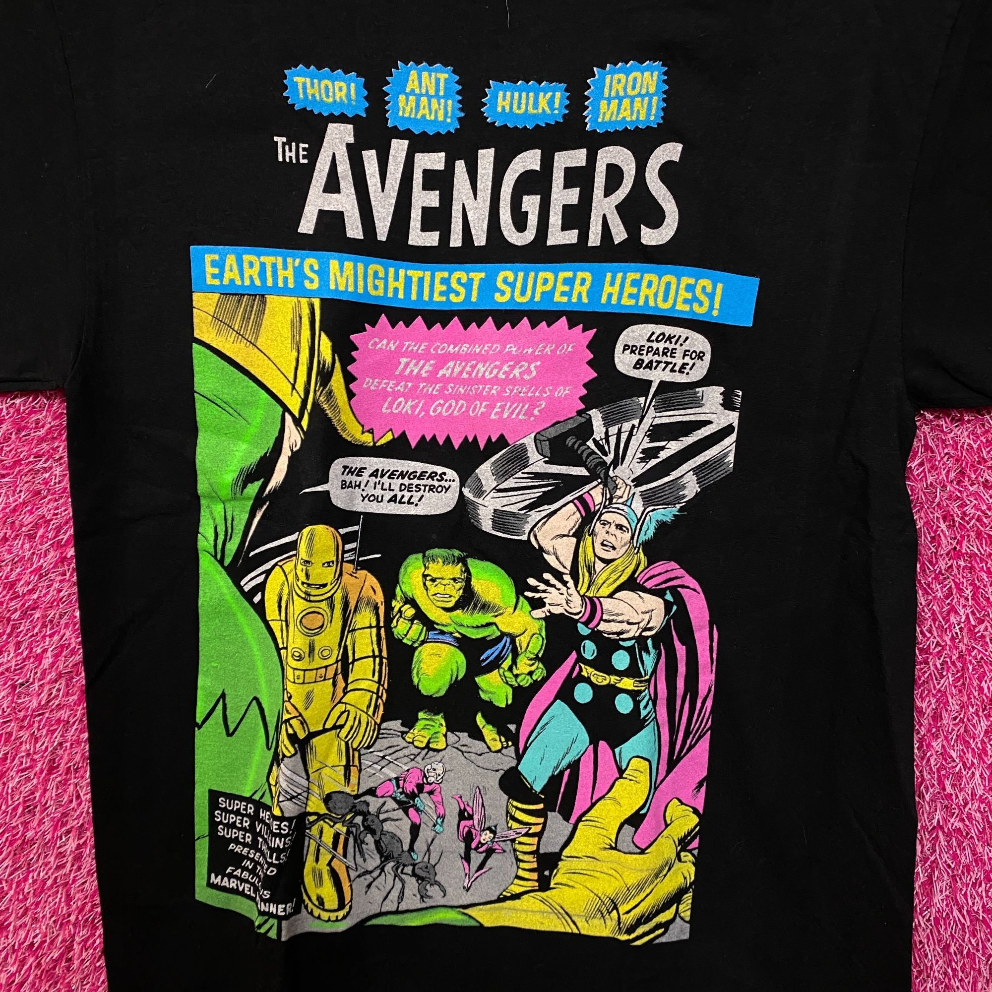 Marvel Comics Avengers Earth's Mightiest Superheroes Tshirt size medium Size US M / EU 48-50 / 2 - 2 Thumbnail