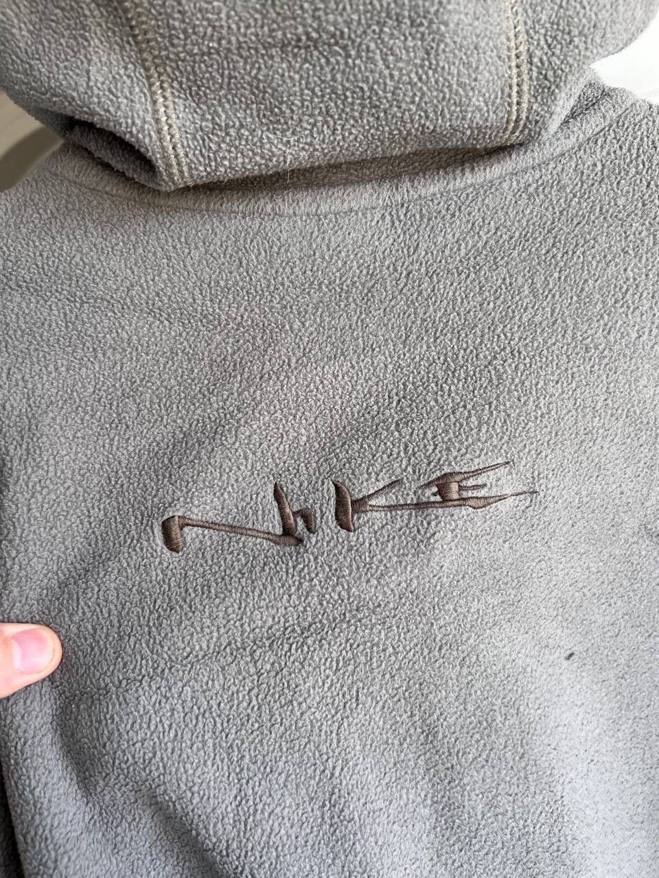 Nike Vintage Y2K Nike Ski Hoodie Fleece Ninja Nylon Sherpa 2000s Size US M / EU 48-50 / 2 - 22 Thumbnail