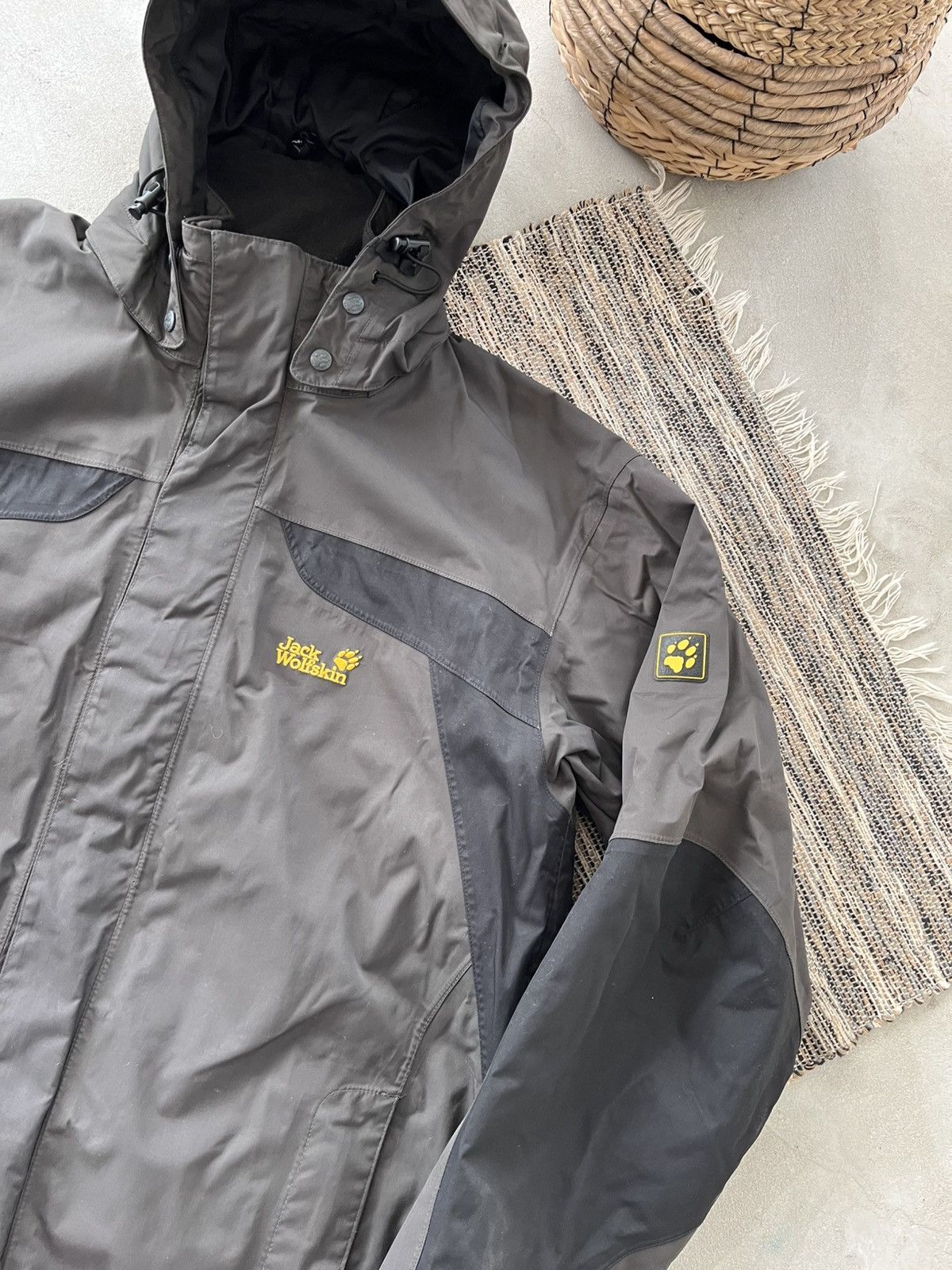Jack Wolfskin Vintage Jack Wolfskin Outdoor Jacket Waterproof Hiking Y2K Size US XXL / EU 58 / 5 - 6 Thumbnail