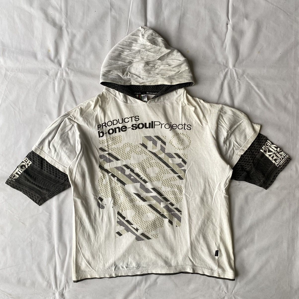 Hysteric Glamour × In The Attic × Yohji Yamamoto Vintage B-One Soul Streetwear Hooded Tees Size US XL / EU 56 / 4 - 2 Thumbnail