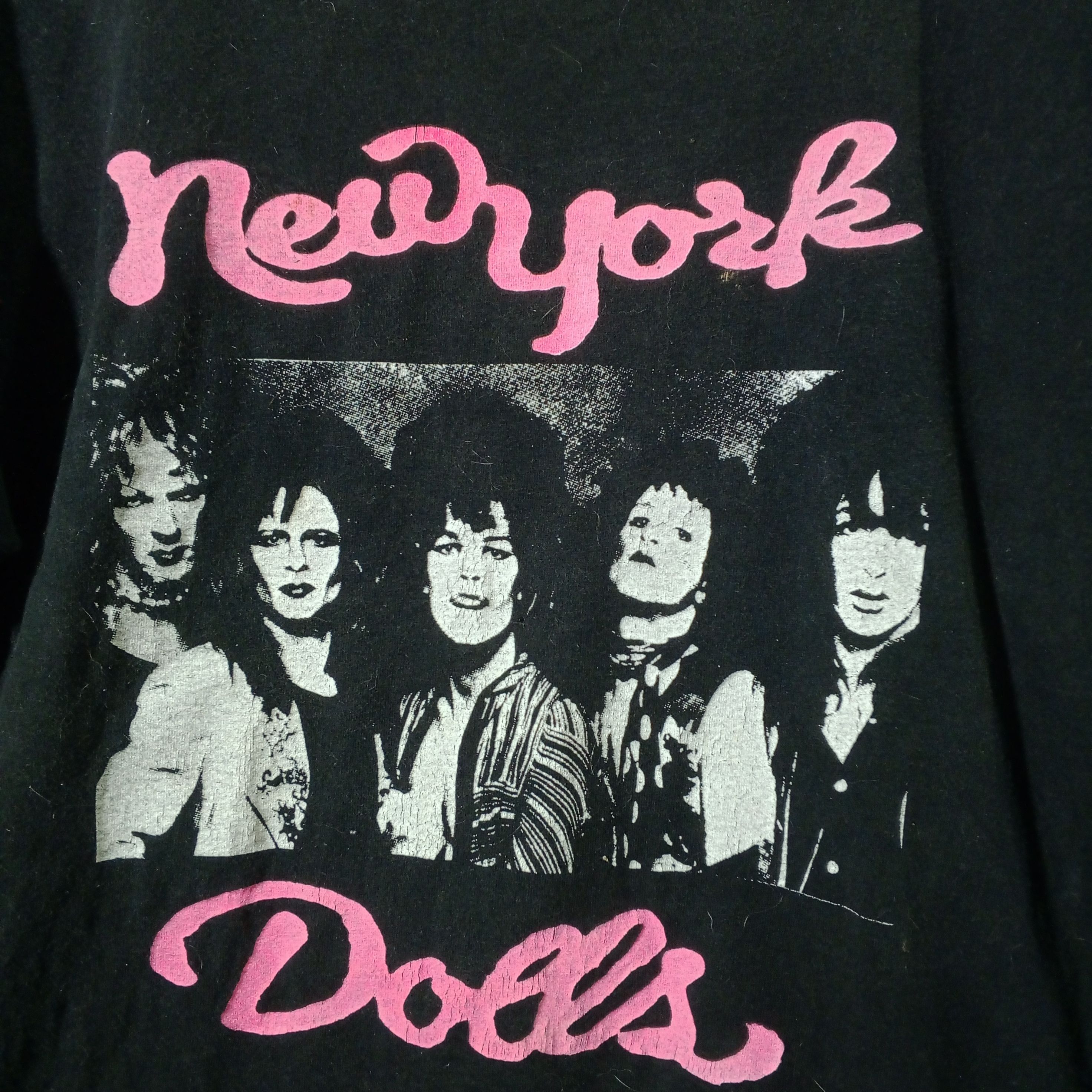 Band Tees Vintage New York Dolls Band Shirt Punk Shirt Size US L / EU 52-54 / 3 - 2 Thumbnail