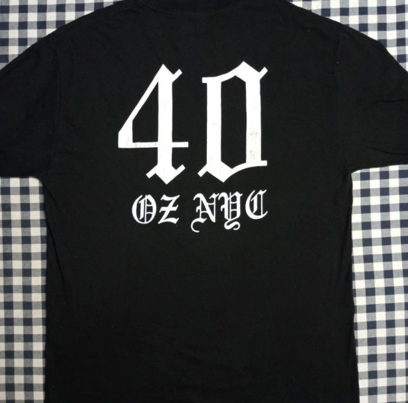 image of 40Oz NYC Longsleeve in Black, Men's (Size Large)