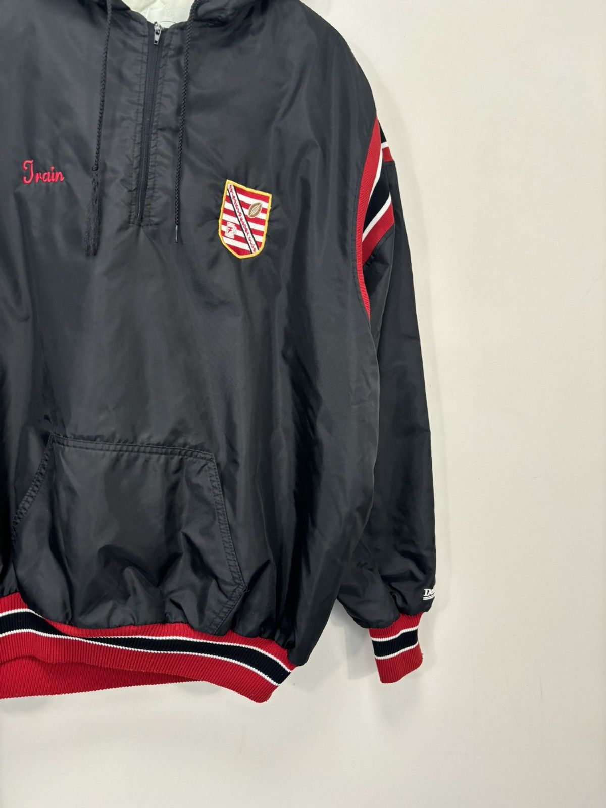 Delong Vintage 90s DeLong USA College Fairfield Rugby Anorak Jacket Size US XL / EU 56 / 4 - 7 Thumbnail