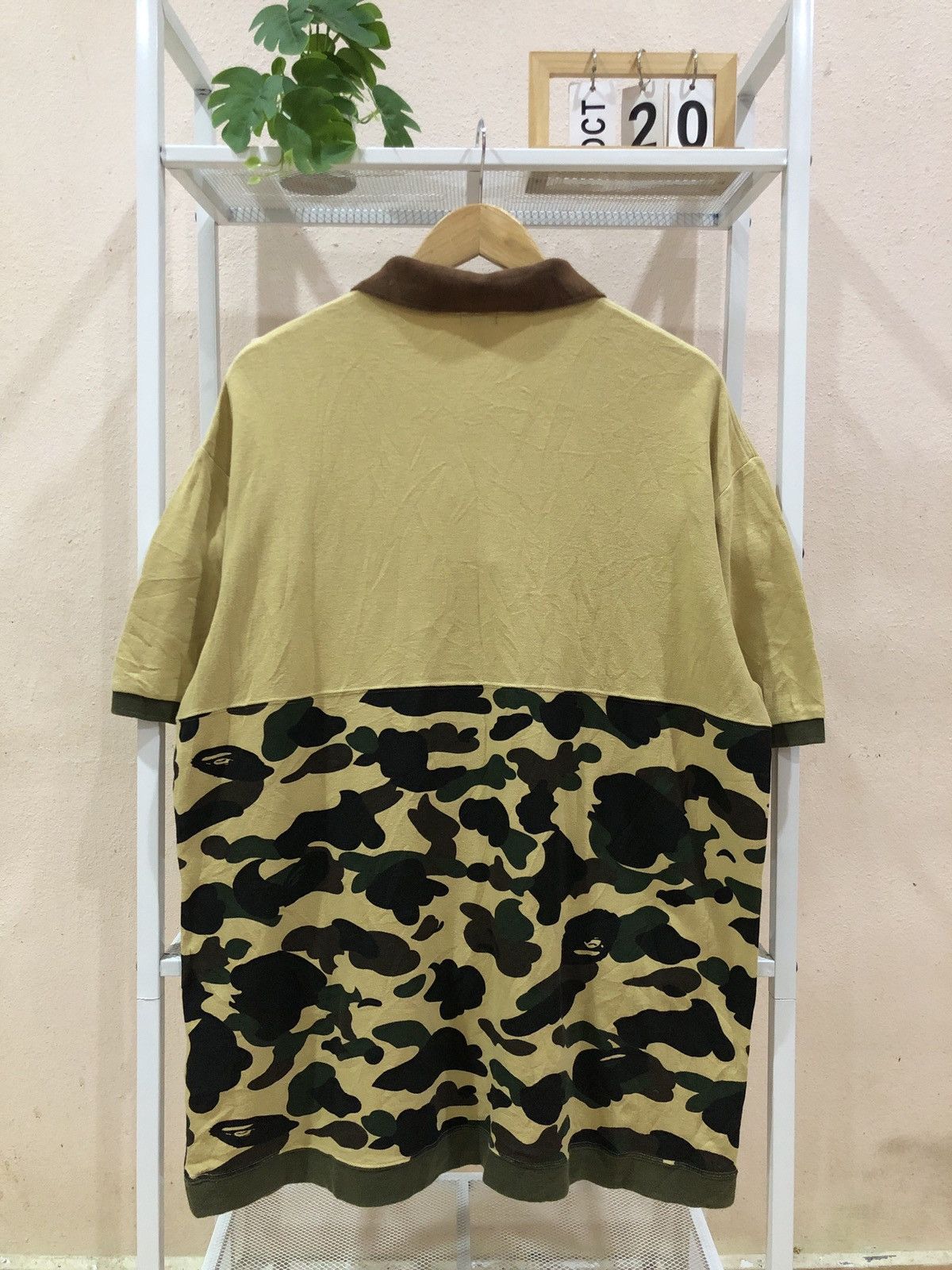 Bape A Bathing Ape 1st Camo Polo Shirts Size US XL / EU 56 / 4 - 2 Thumbnail