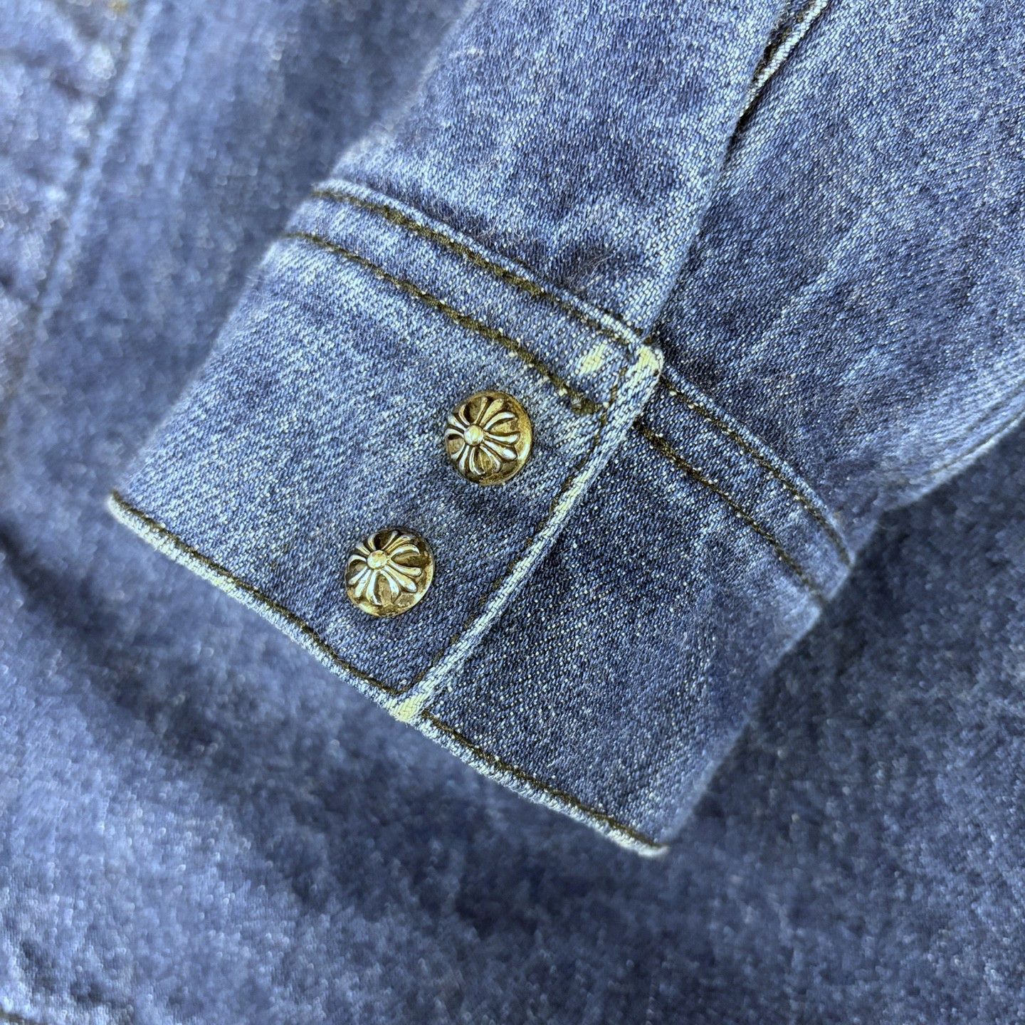Chrome Hearts Work Dog Denim Shirt Jacket Size US L / EU 52-54 / 3 - 4 Thumbnail