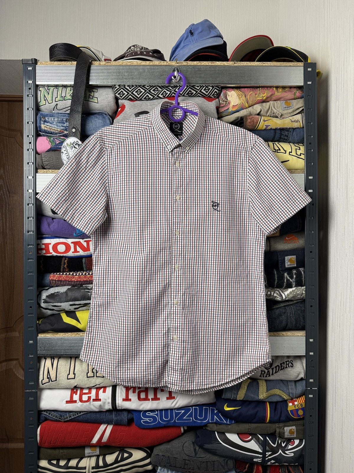 Alexander McQueen Alexander McQueen Short Sleeve Crazy shirt Size US M / EU 48-50 / 2 - 1 Thumbnail