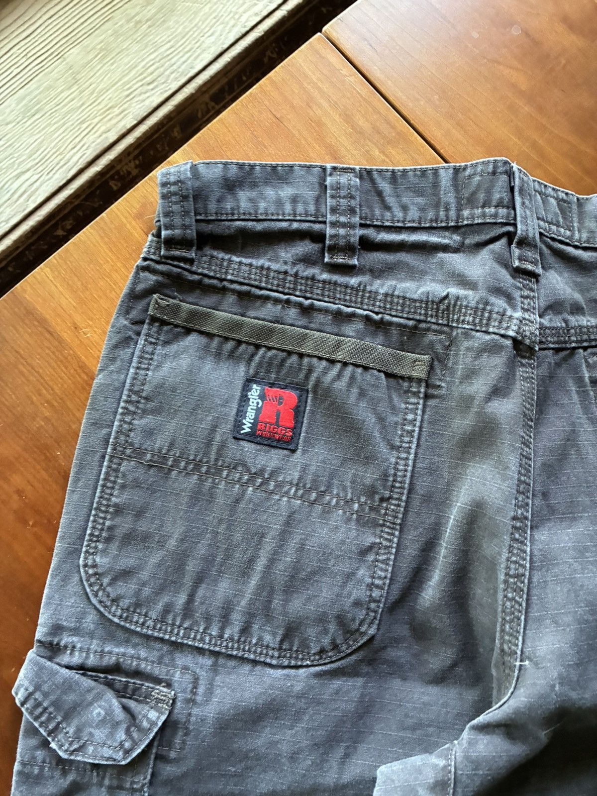 Wrangler Vintage Riggs workwear double knee pants Size US 33 - 6 Thumbnail