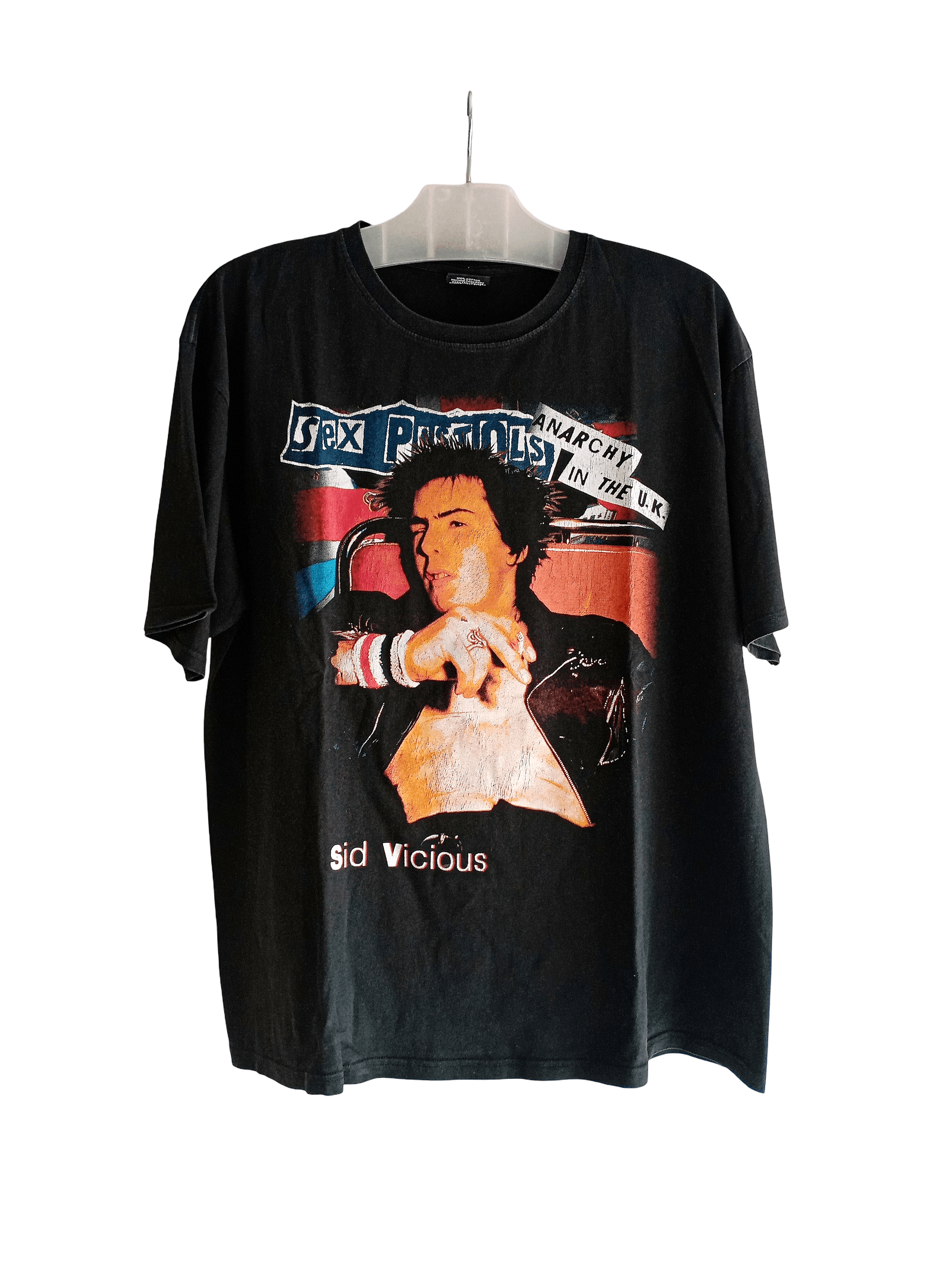 Band Tees Rare Vintage Sex Pistols "Anarchy in the UK" Band T-Shirt Size US XXL / EU 58 / 5 - 1 Thumbnail