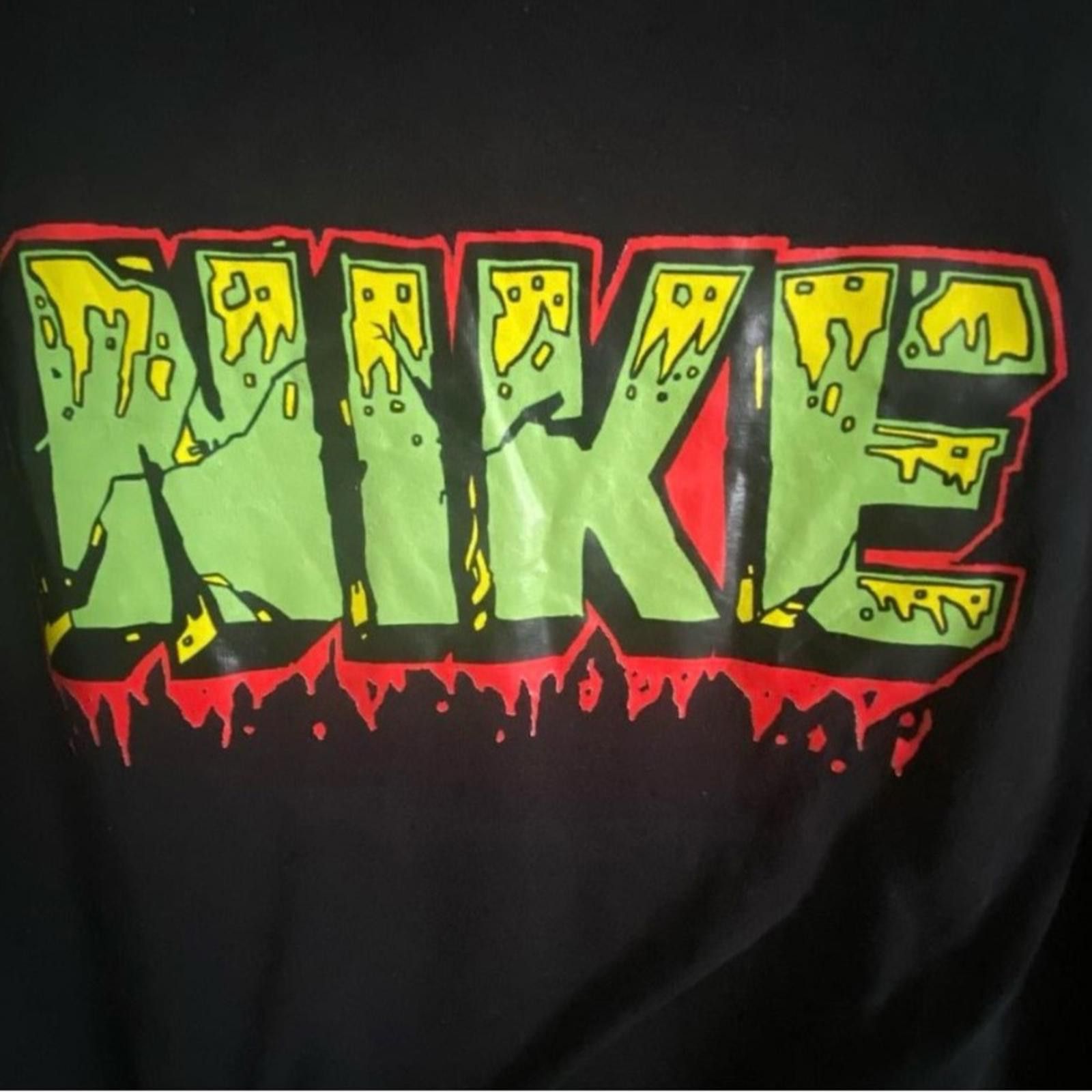 Nike Nike Drip Logo Bold Black Vibrant Mens Graphic Shirt Size L Size US L / EU 52-54 / 3 - 4 Thumbnail