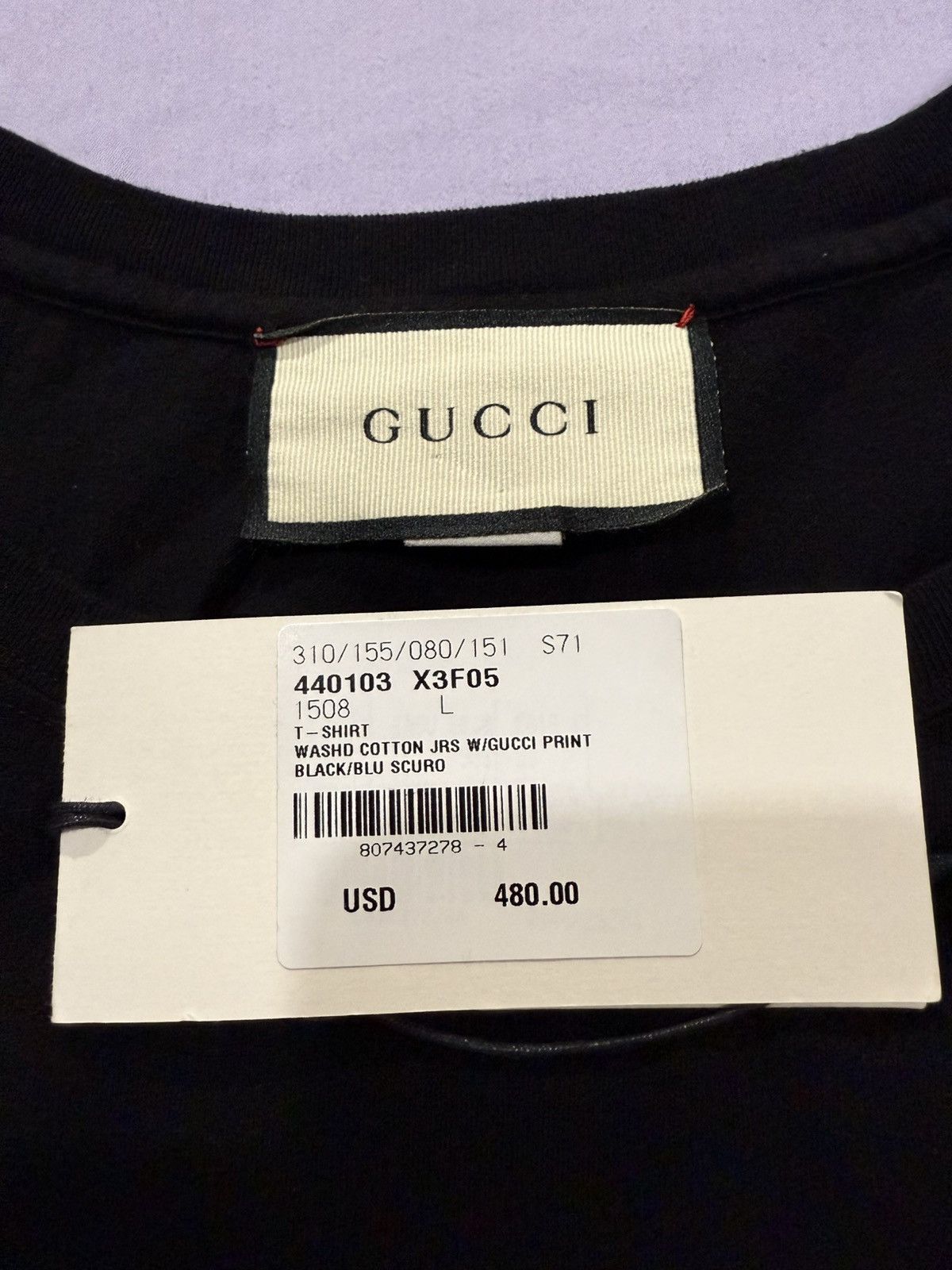 Gucci Gucci Classic Double G logo shirt Size US L / EU 52-54 / 3 - 2 Thumbnail