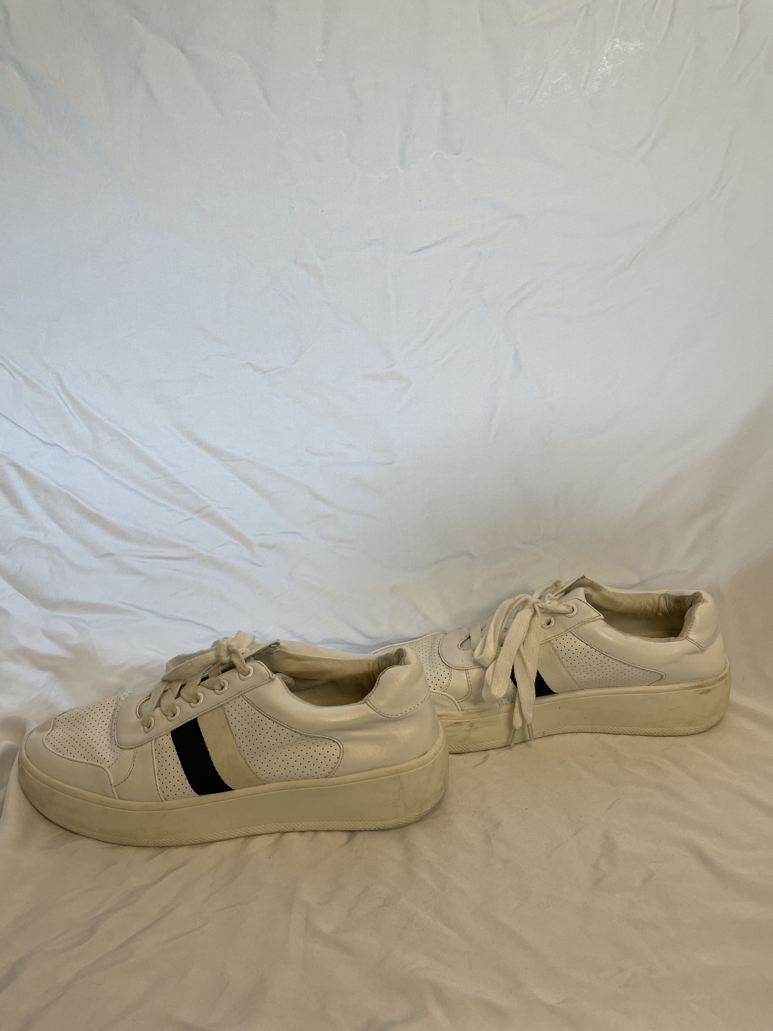 Steve Madden Steve Madden White Sneakers Size US 9 / IT 39 - 4 Thumbnail