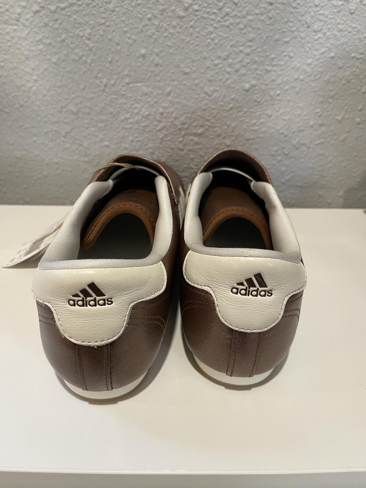 Adidas Adidas Taekwondo Shoes Brown with White Stripes Size 7.5 Size US 7.5 / IT 37.5 - 4 Thumbnail