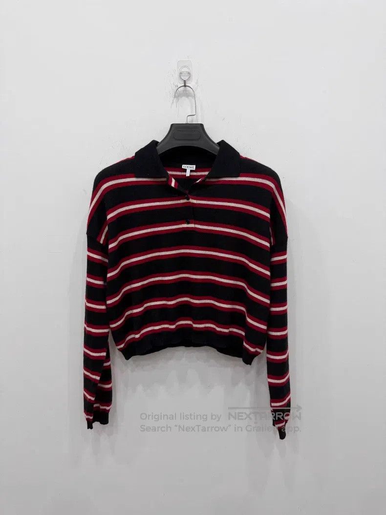 Loewe Loewe Striped Knit Top Size S / US 4 / IT 40 - 1 Thumbnail