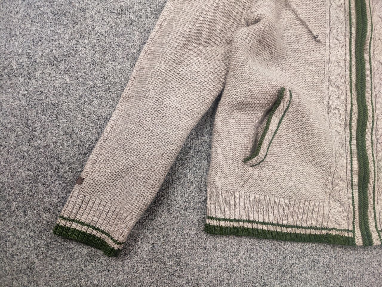 Vintage Spieth & Wensky German Design Knit Wool Blend Zip Hoodie Size US M / EU 48-50 / 2 - 7 Thumbnail