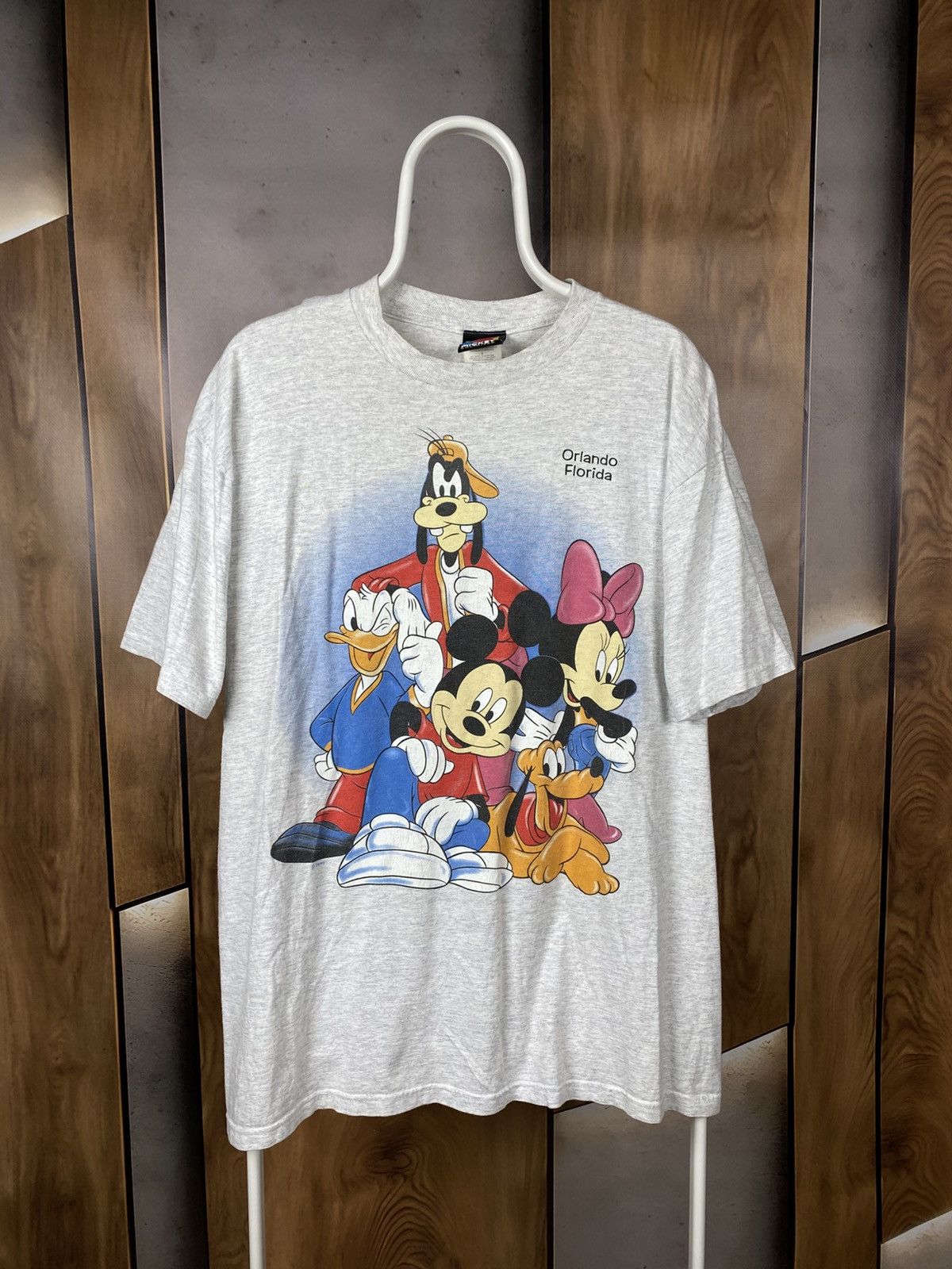 Disney 🍿Vintage 90s T-Shirt Disney Mickey Unlimited Big Logo Tee🍿 Size US L / EU 52-54 / 3 - 1 Thumbnail