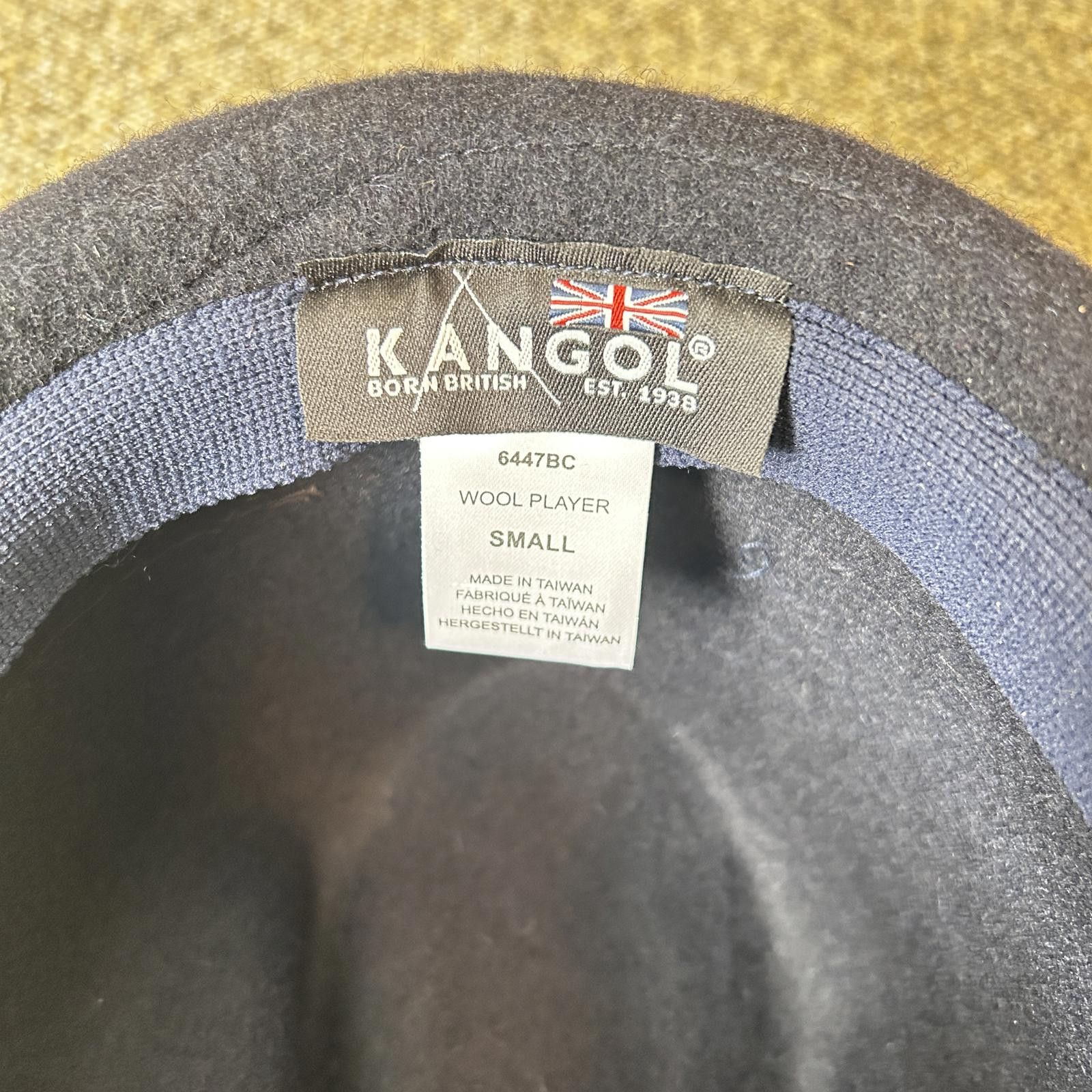 Kangol Kangol Wool Player Fedora Hat Dark Blue Small 6447BC Size ONE SIZE - 4 Thumbnail