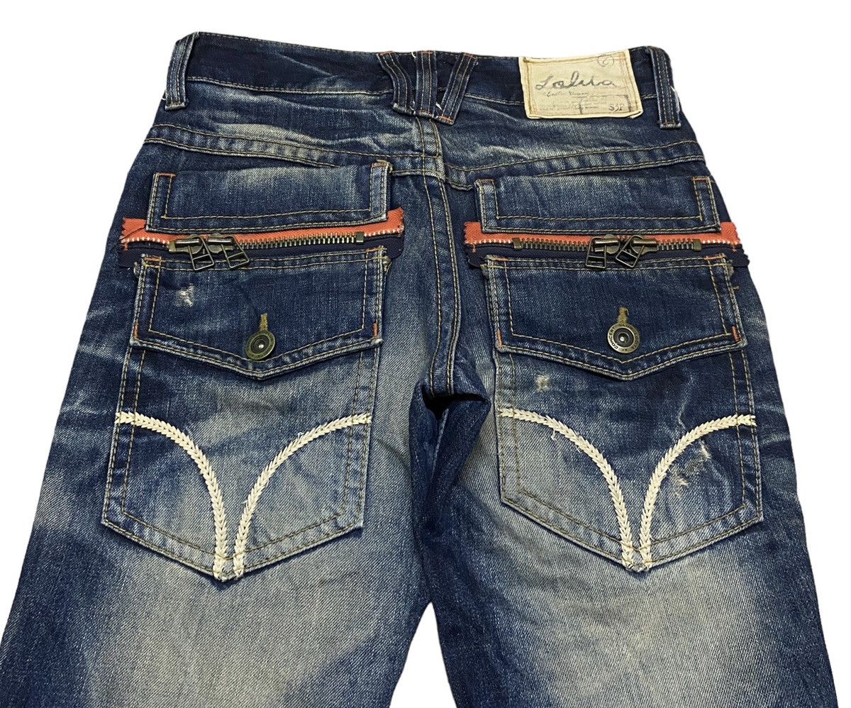 14th Addiction × Japanese Brand × Le Grande Bleu (L.G.B.) Rare Design Vintage Japanese Brand Lolita Jeans 1990s Size US 28 / EU 44 - 4 Thumbnail