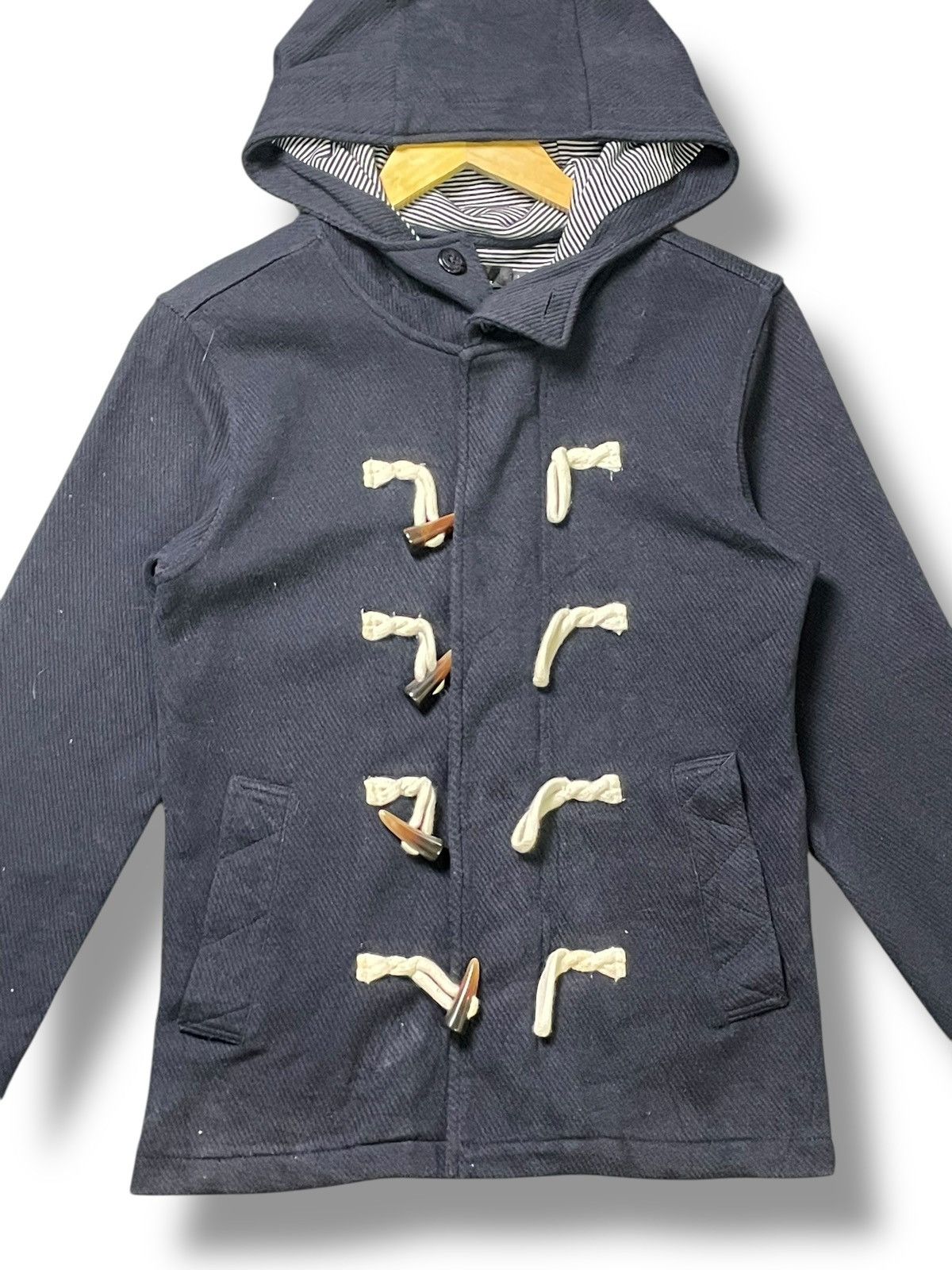 Japanese Brand × Vintage Thuxton x Vintage Fleece Hooded Jacket (43) Size US XS / EU 42 / 0 - 3 Thumbnail
