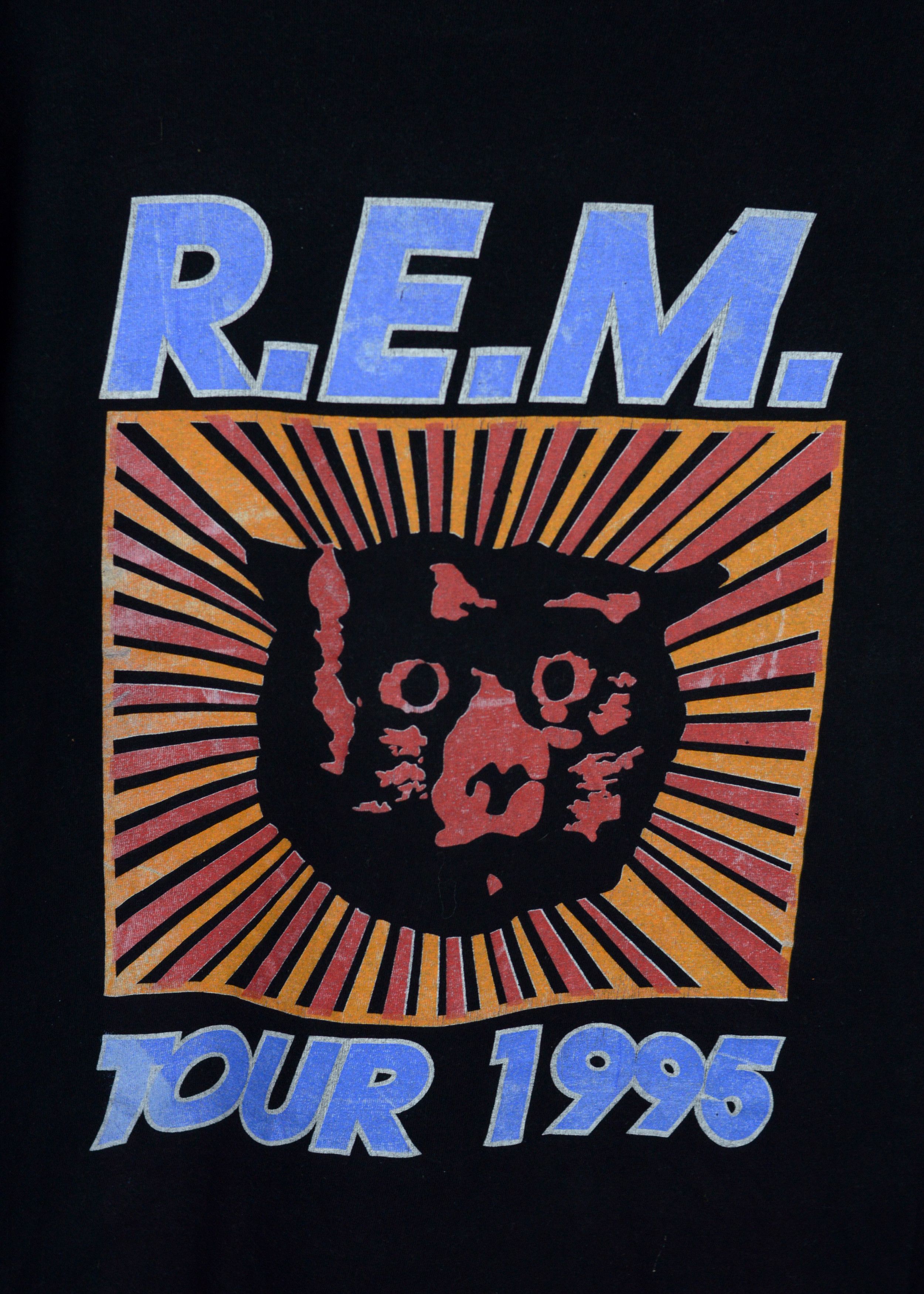 R.E.M. Vintage REM 1995 Tour t shirt Size US XL / EU 56 / 4 - 3 Thumbnail