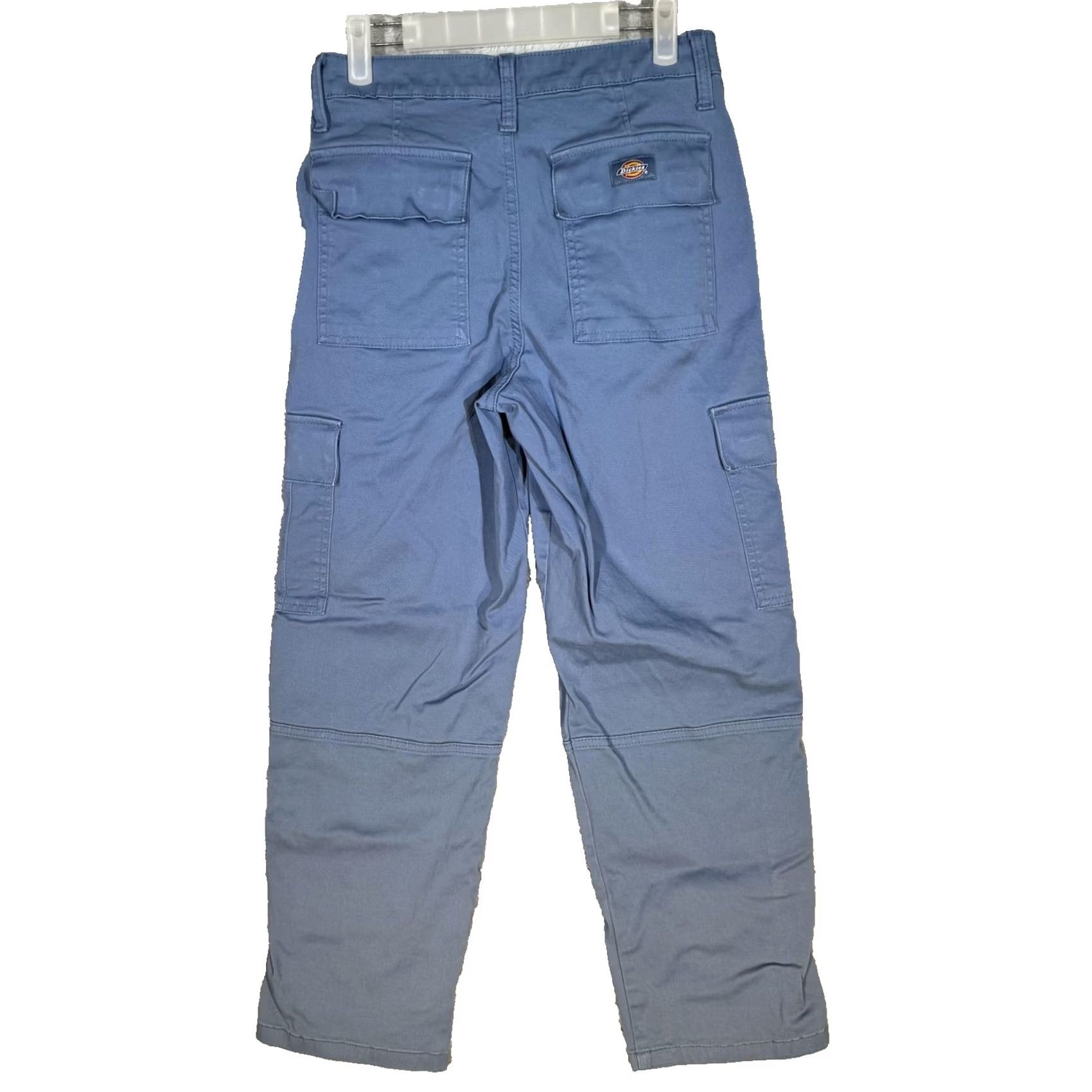 Dickies Dickies Cargo Pants Womens 26x27 Blue Workwear Carpenter Utilities Pants Size 26" / US 2 / IT 38 - 2 Thumbnail