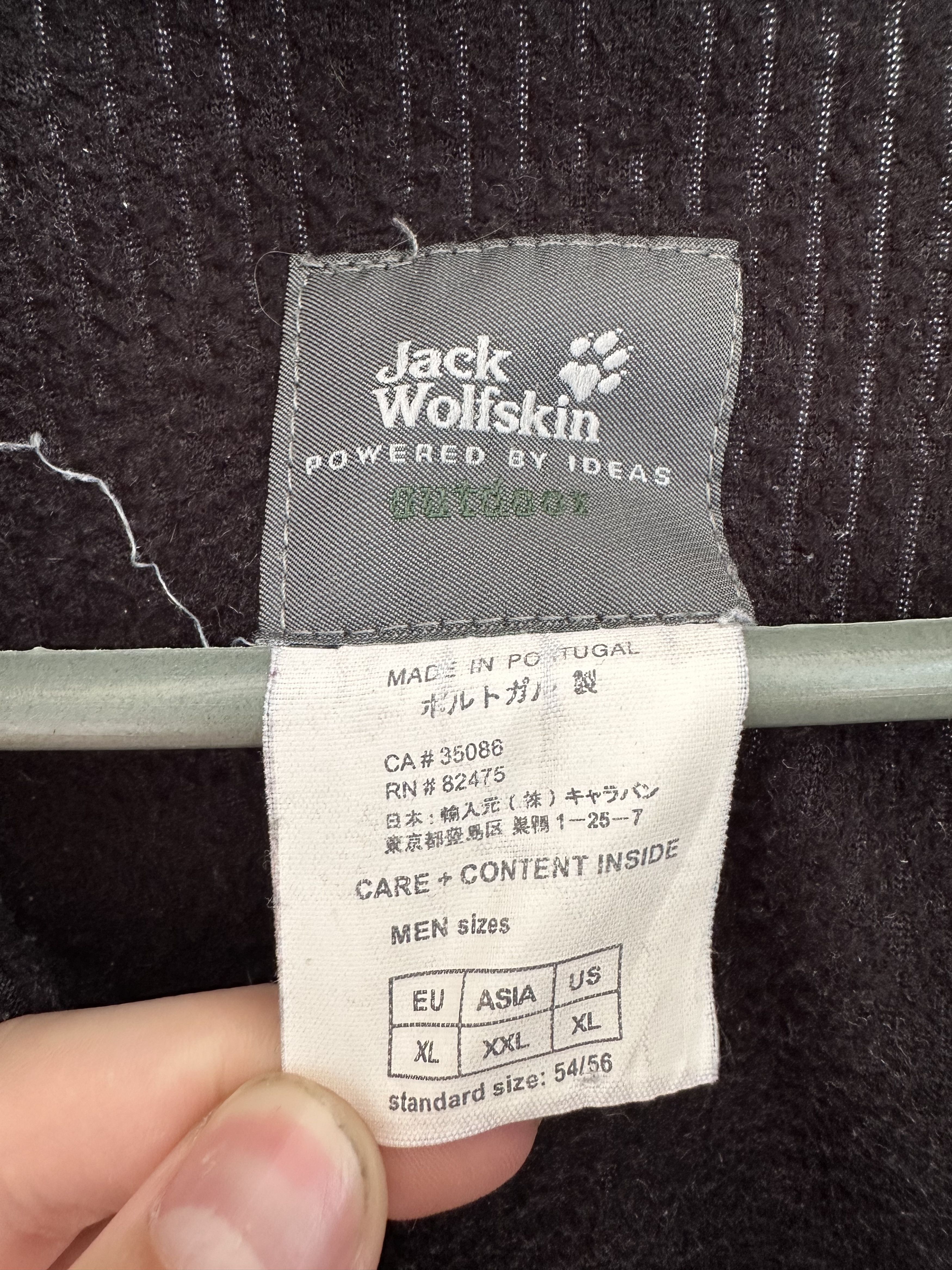 Jack Wolfskin Jack Wolfskins Fleece Size US XL / EU 56 / 4 - 4 Thumbnail