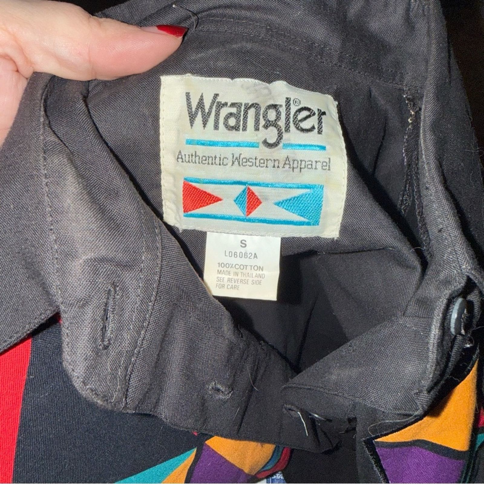Wrangler VINTAGE WRANGLER 90s cowgirl button down shirt S Size S / US 4 / IT 40 - 2 Thumbnail