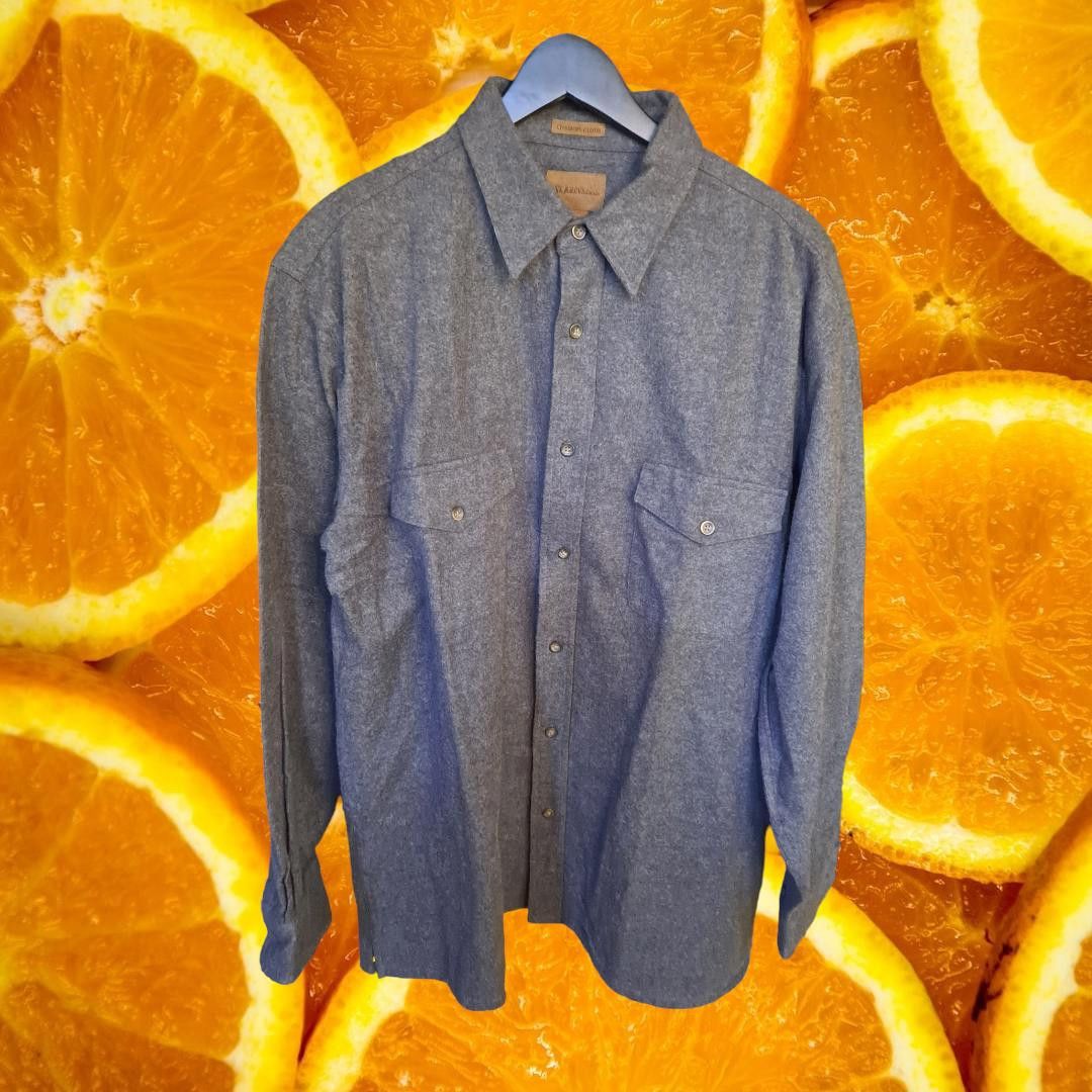 Other St John's Bay Gray Long Sleeve Button Up Size Large Tall Size US L / EU 52-54 / 3 - 1 Thumbnail