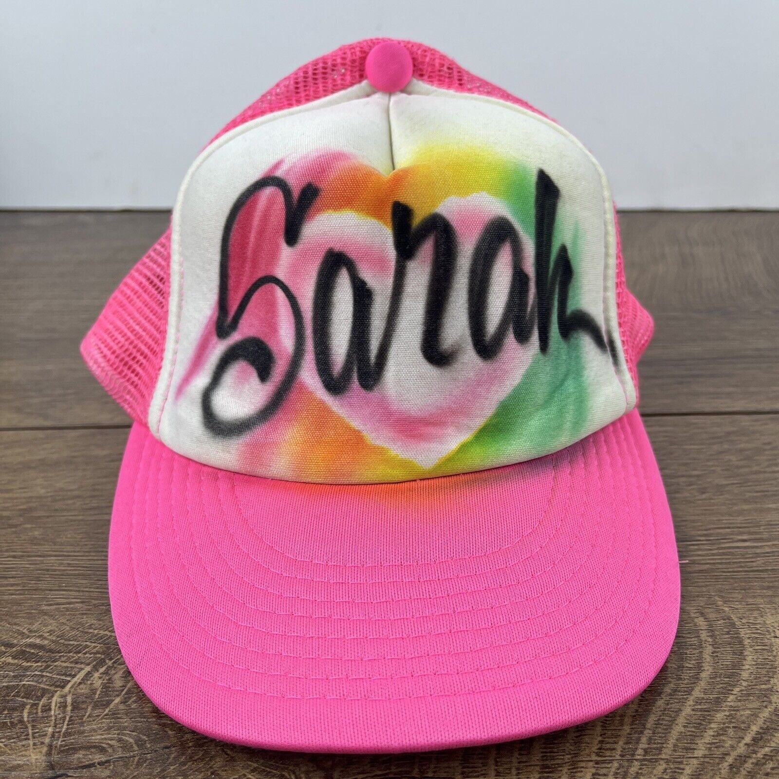 Other Sarah Hat Sarah Snapback Pink Hat Adjustable Adult Size Hat Size ONE SIZE - 4 Thumbnail