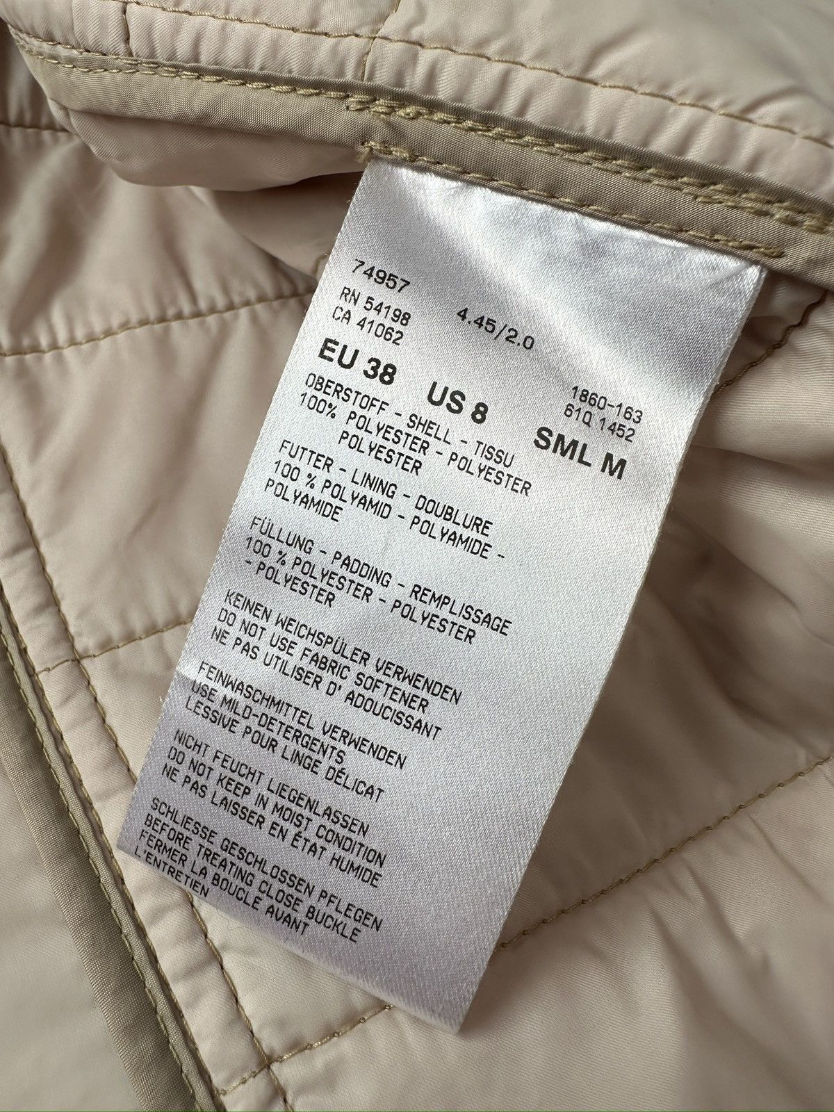 Bogner BOGNER Quilted Button Jacket Women’s size M Size M / US 6-8 / IT 42-44 - 16 Thumbnail