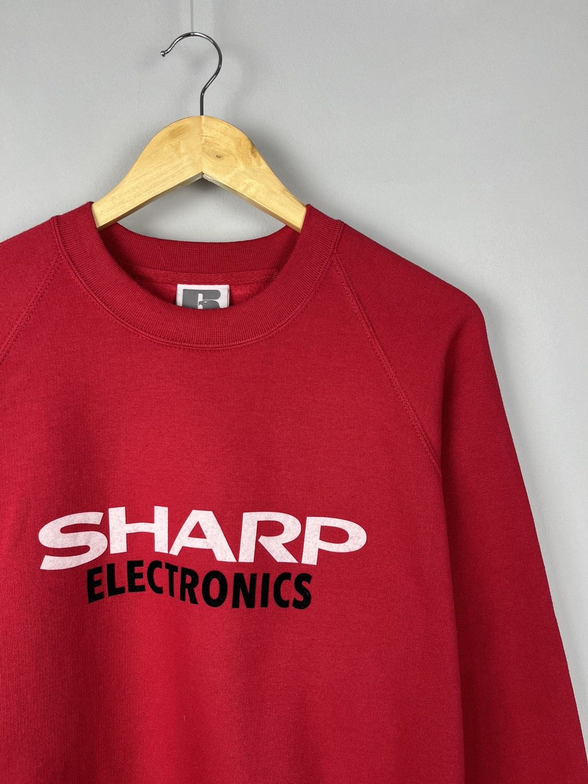 Russell Athletic × Vintage Russell Athletic Sharp Vintage Streetwear Y2K Sweatshirt Size US L / EU 52-54 / 3 - 3 Thumbnail
