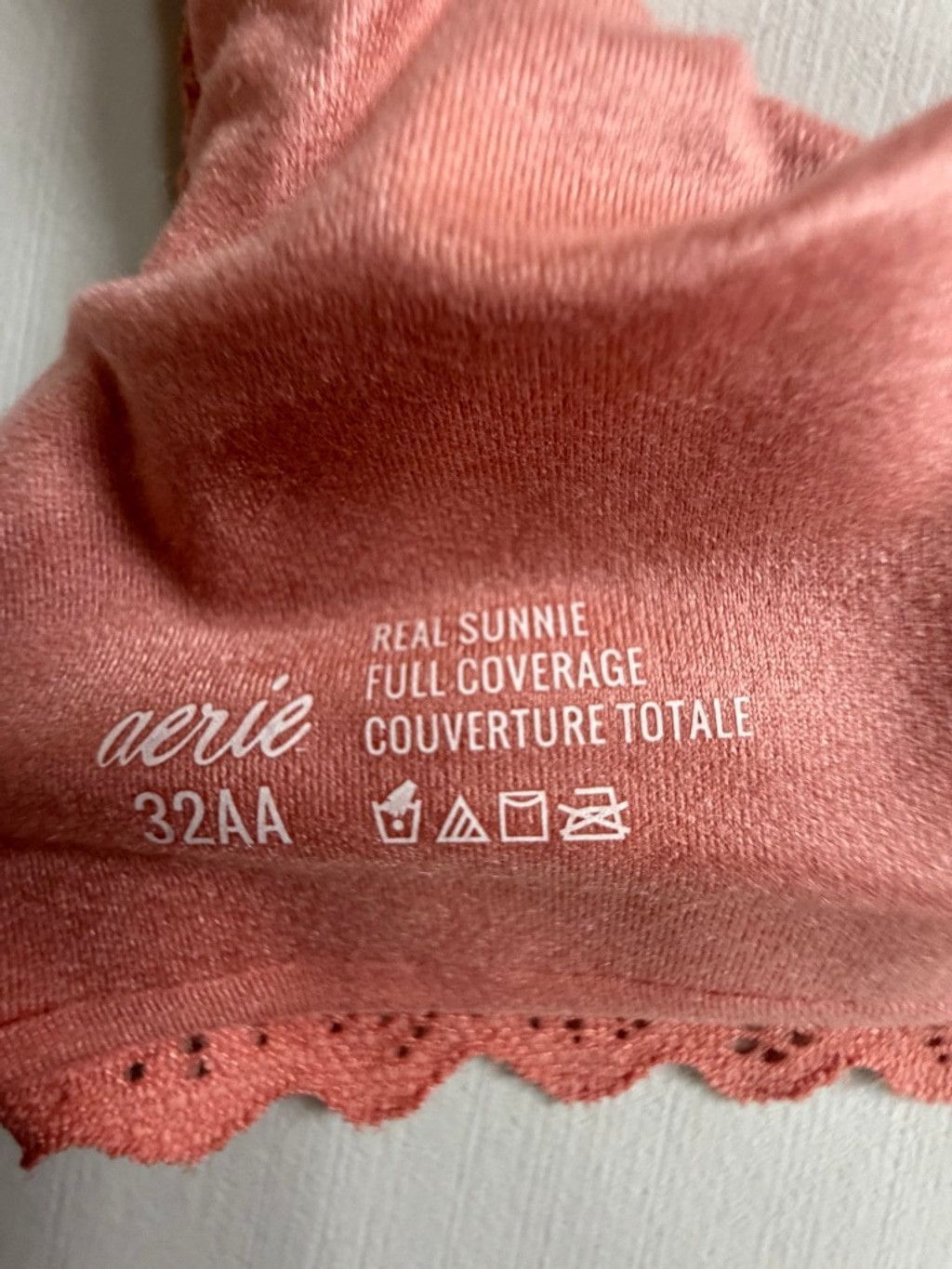 Aries Size 32AA Aerie Real Sunnie Full Coverage Bra Size ONE SIZE - 6 Thumbnail