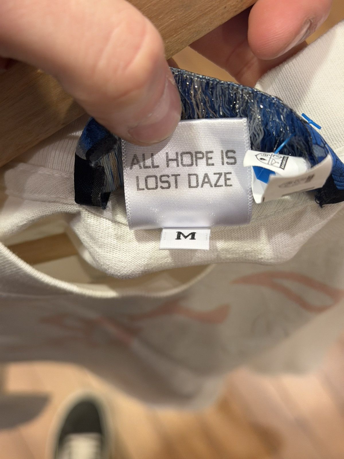 Lost Daze Lost Daze Rabbit Tee - Cream Size US M / EU 48-50 / 2 - 5 Thumbnail