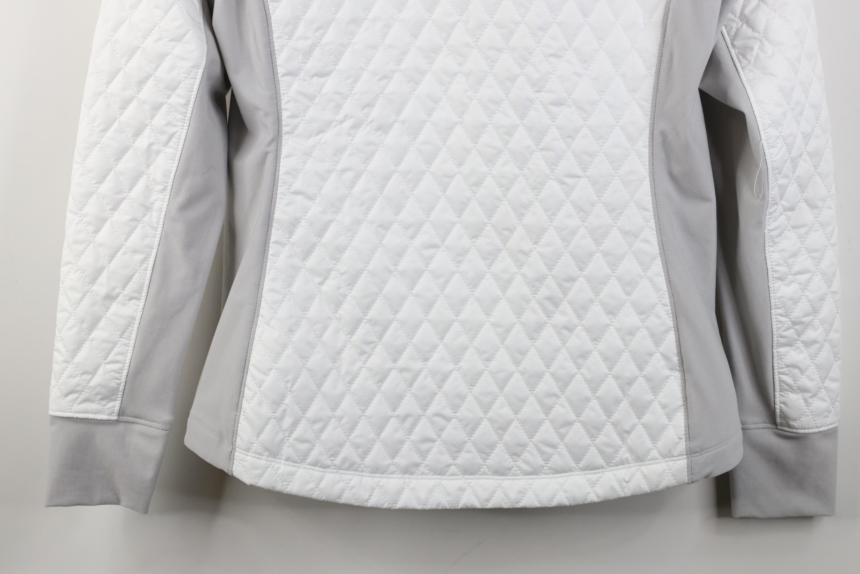 Vintage New Zero Restriction Beach Golf Links Quilted Jacket White Size S / US 4 / IT 40 - 15 Thumbnail