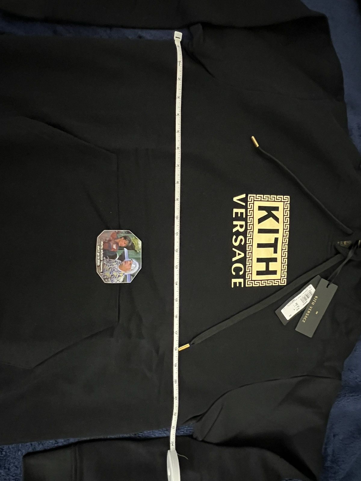 Kith × Versace Kith × Versace Greek Key Hoodie Size US M / EU 48-50 / 2 - 5 Thumbnail
