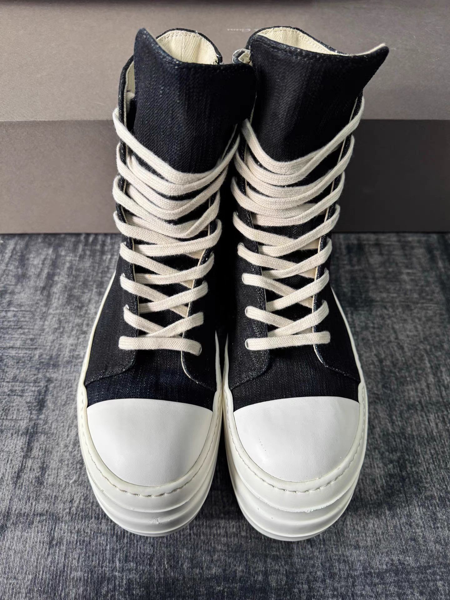 Rick Owens rick owens waxed canvas Drkshdw Converse Size US 10 / EU 43 - 3 Thumbnail
