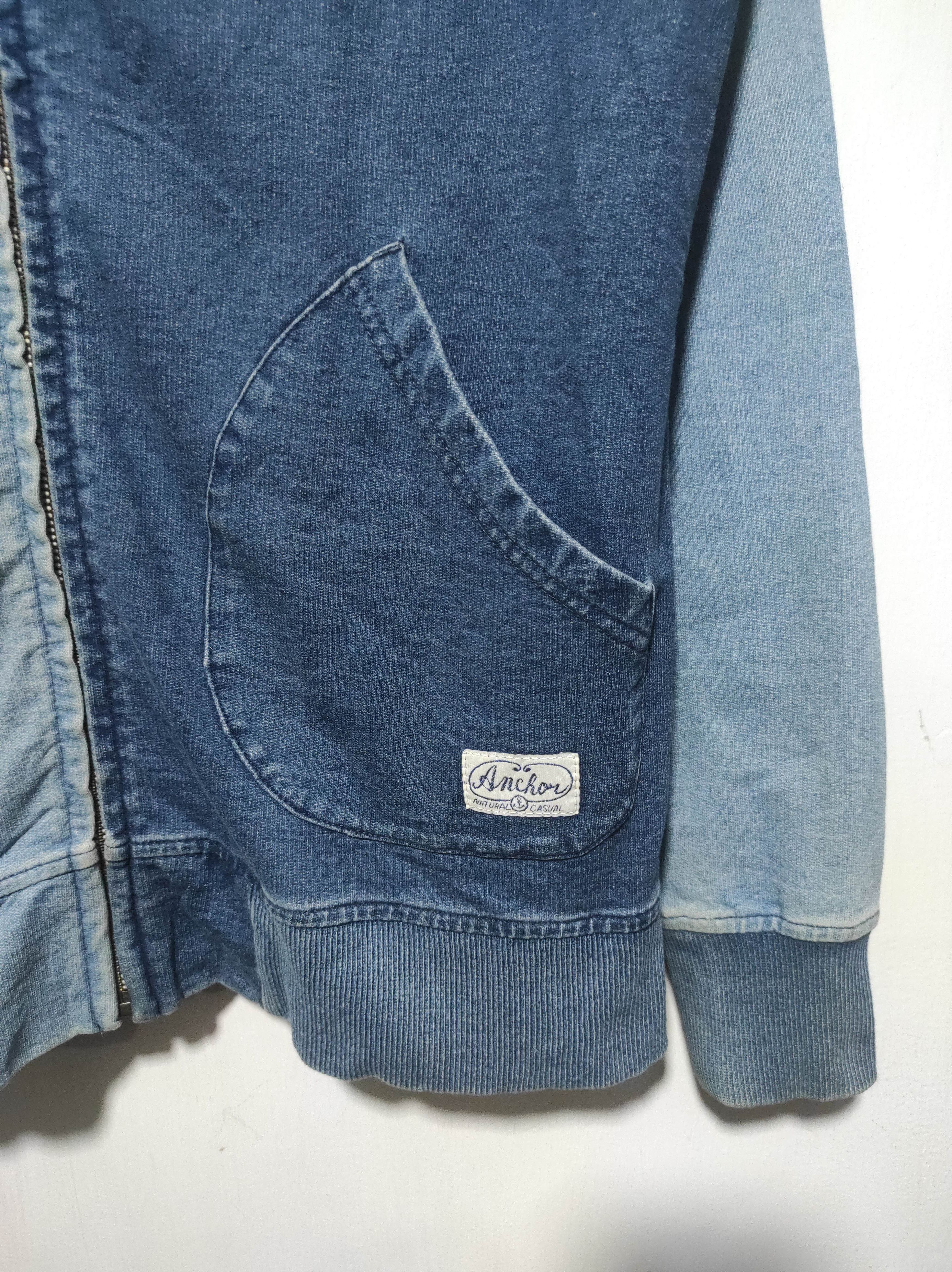 Hysteric Glamour Marine Style Casual wear Denim Zip Fur Hoodie i6w9 lgb style Size US M / EU 48-50 / 2 - 7 Thumbnail