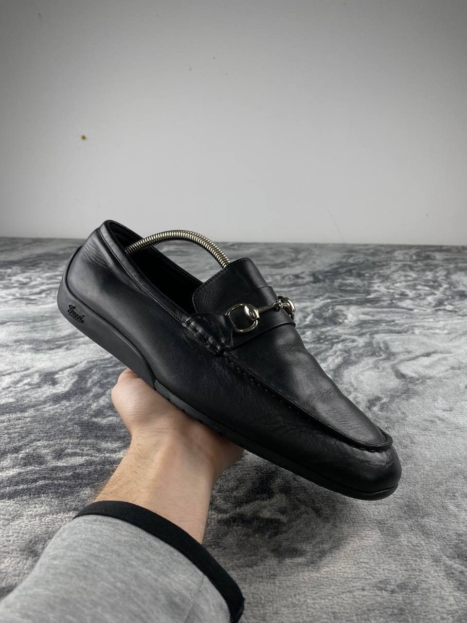 Gucci Leather Loafers Gucci Men Size Uk 10 Black Size US 10 / EU 43 - 4 Thumbnail