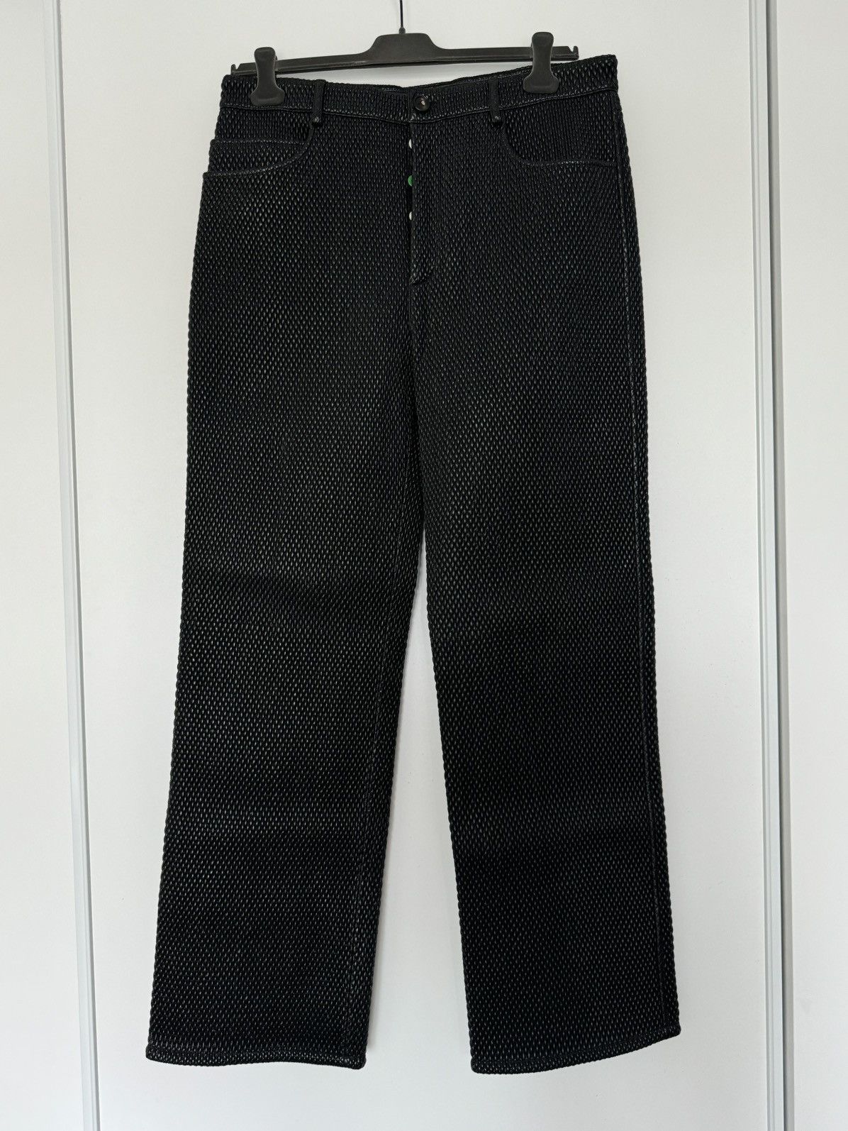 Bottega Veneta Bottega Veneta Intrecciato Leather Pants Size US 36 / EU 52 - 1 Thumbnail