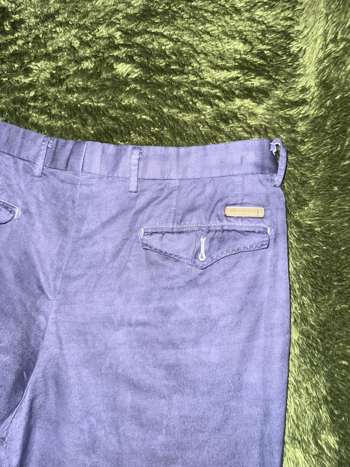 Mackintosh [M] Mackintosh Hand-Dyed Cropped Cotton Trousers Size US 30 / EU 46 - 8 Thumbnail